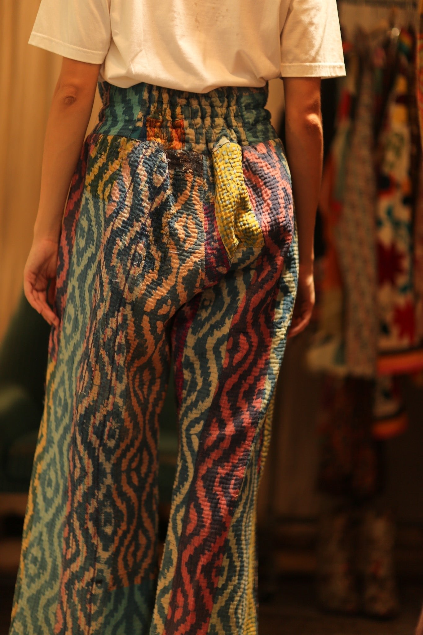 LENA KANTHA TROUSERS RAINBOW - MOMO STUDIO BERLIN - Berlin Concept Store - sustainable & ethical fashion