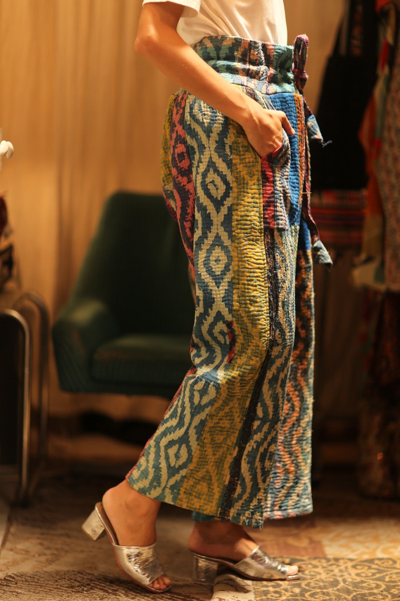 LENA KANTHA TROUSERS RAINBOW - MOMO STUDIO BERLIN - Berlin Concept Store - sustainable & ethical fashion