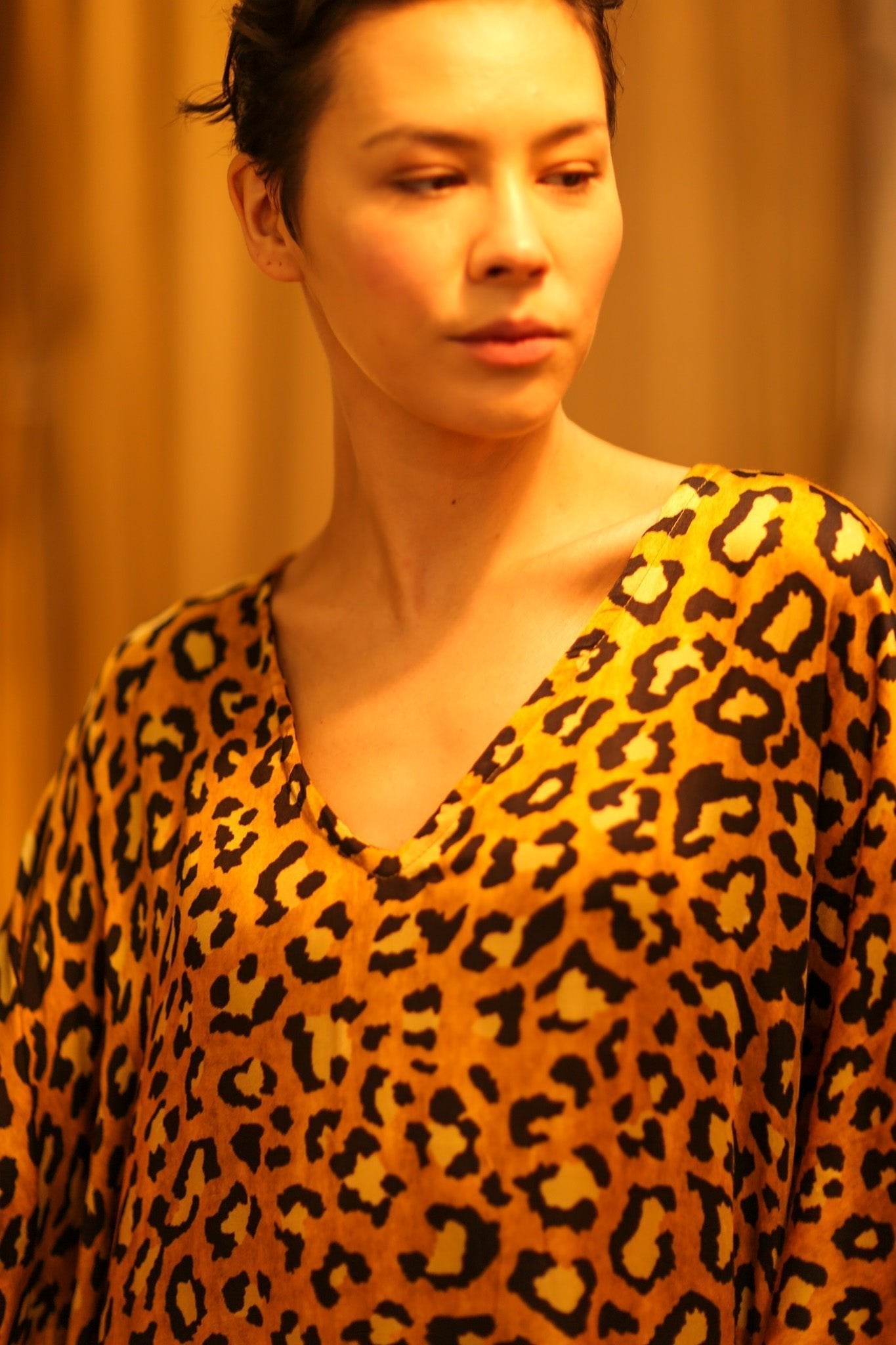 LEO PRINT KAFTAN TUNIC - MOMO STUDIO BERLIN - Berlin Concept Store - sustainable & ethical fashion