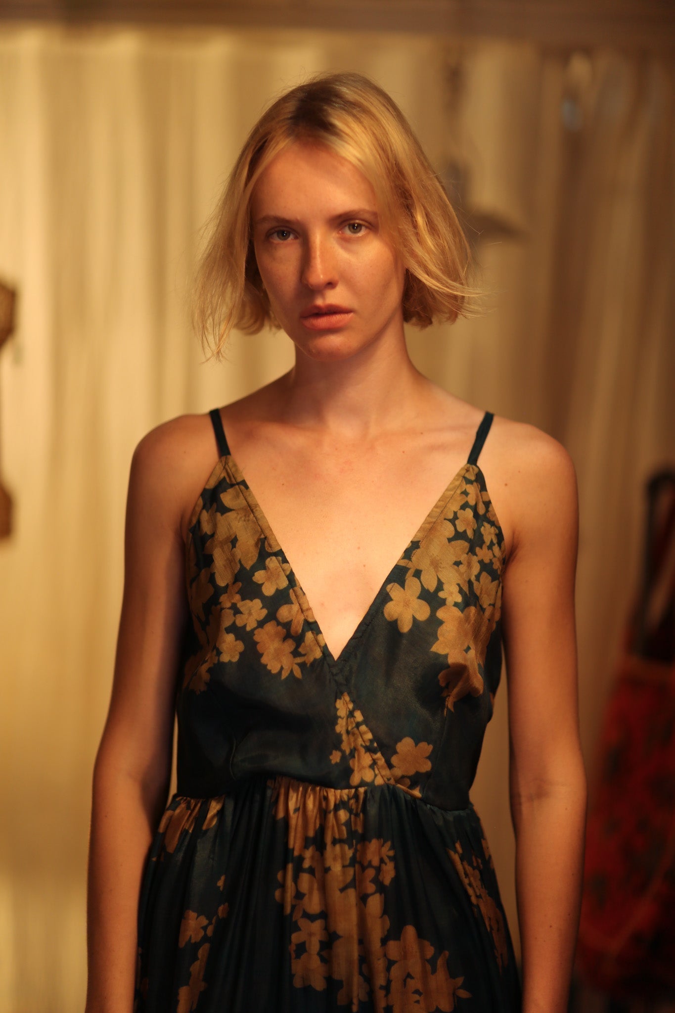 LILY DRESS GOLDEN BOUQUET - MOMO STUDIO BERLIN - Berlin Concept Store - sustainable & ethical fashion