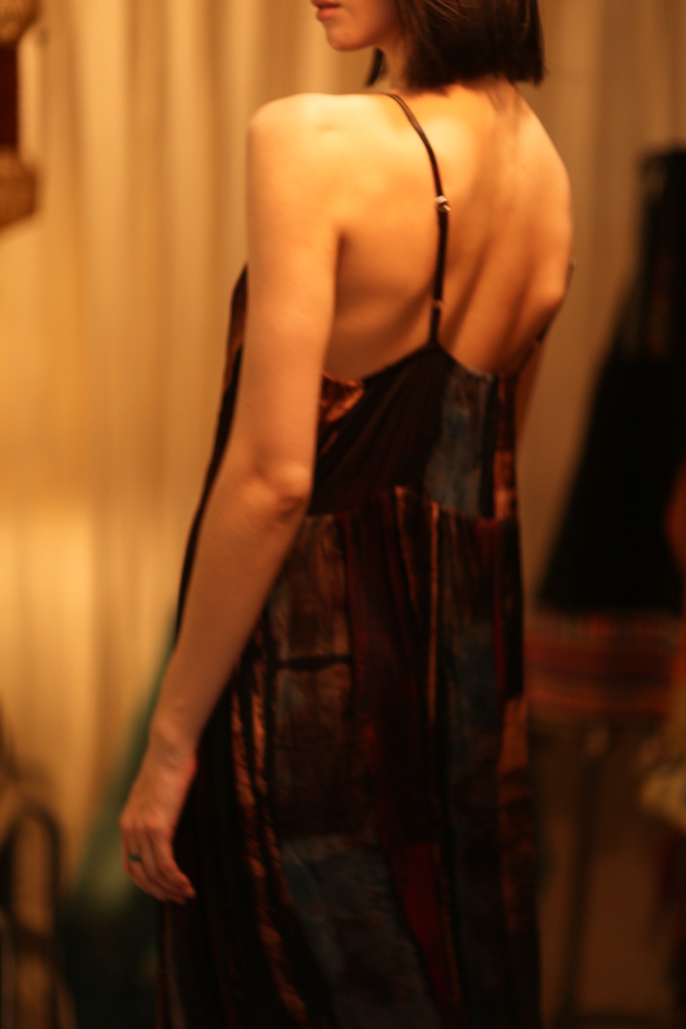 LILY SILK DRESS RED STRIPE - MOMO STUDIO BERLIN - Berlin Concept Store - sustainable & ethical fashion