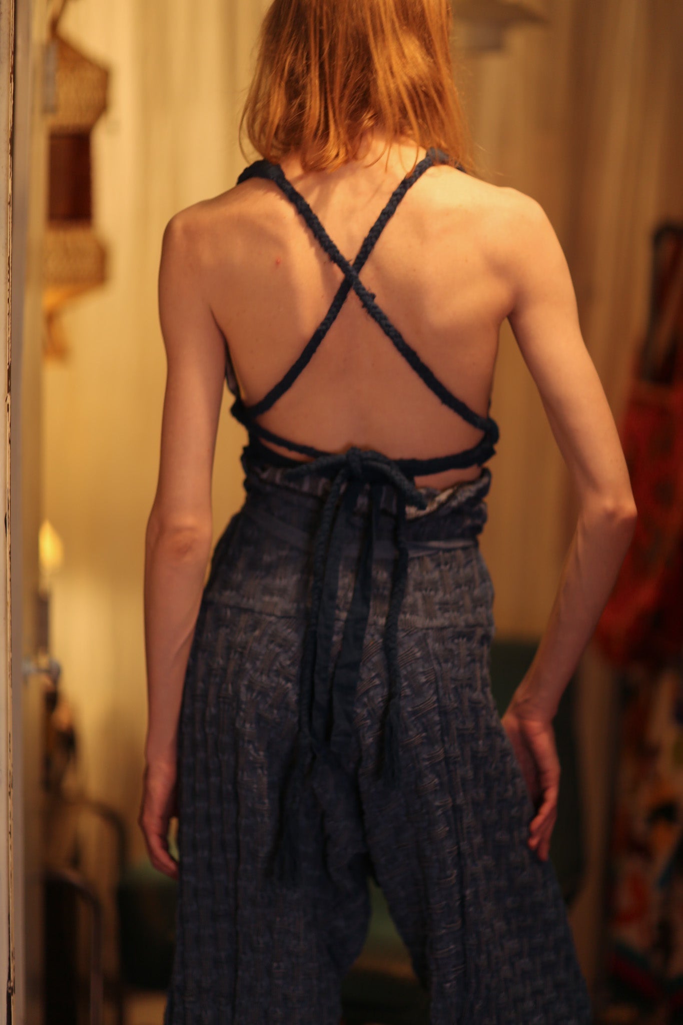 LUKE FISHERMAN TROUSERS DEEP BLUE - MOMO STUDIO BERLIN - Berlin Concept Store - sustainable & ethical fashion