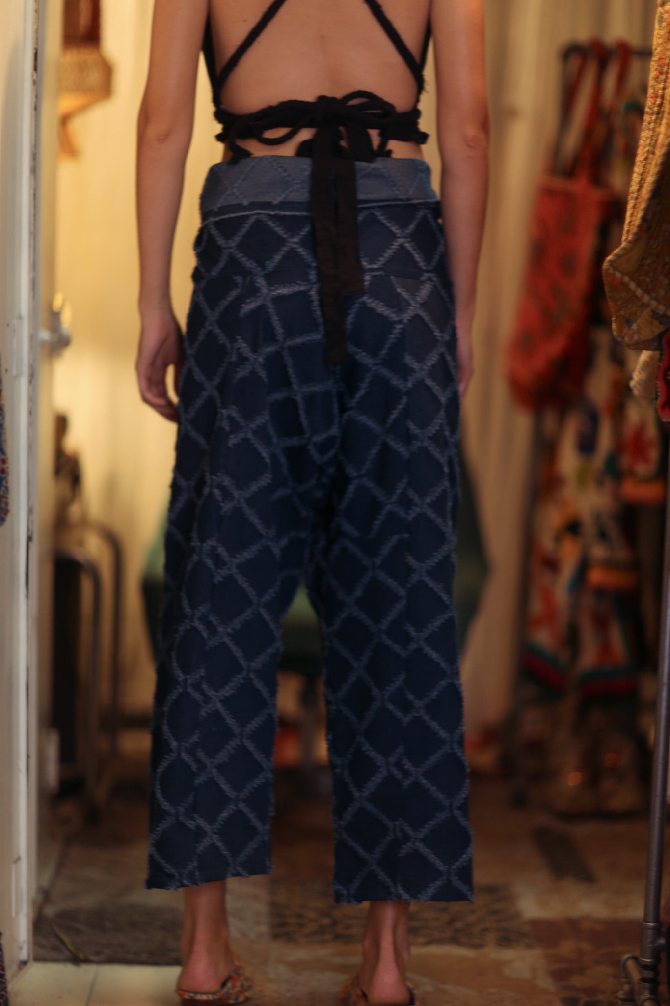 LUKE FISHERMAN TROUSERS FRINGED - MOMO STUDIO BERLIN - Berlin Concept Store - sustainable & ethical fashion