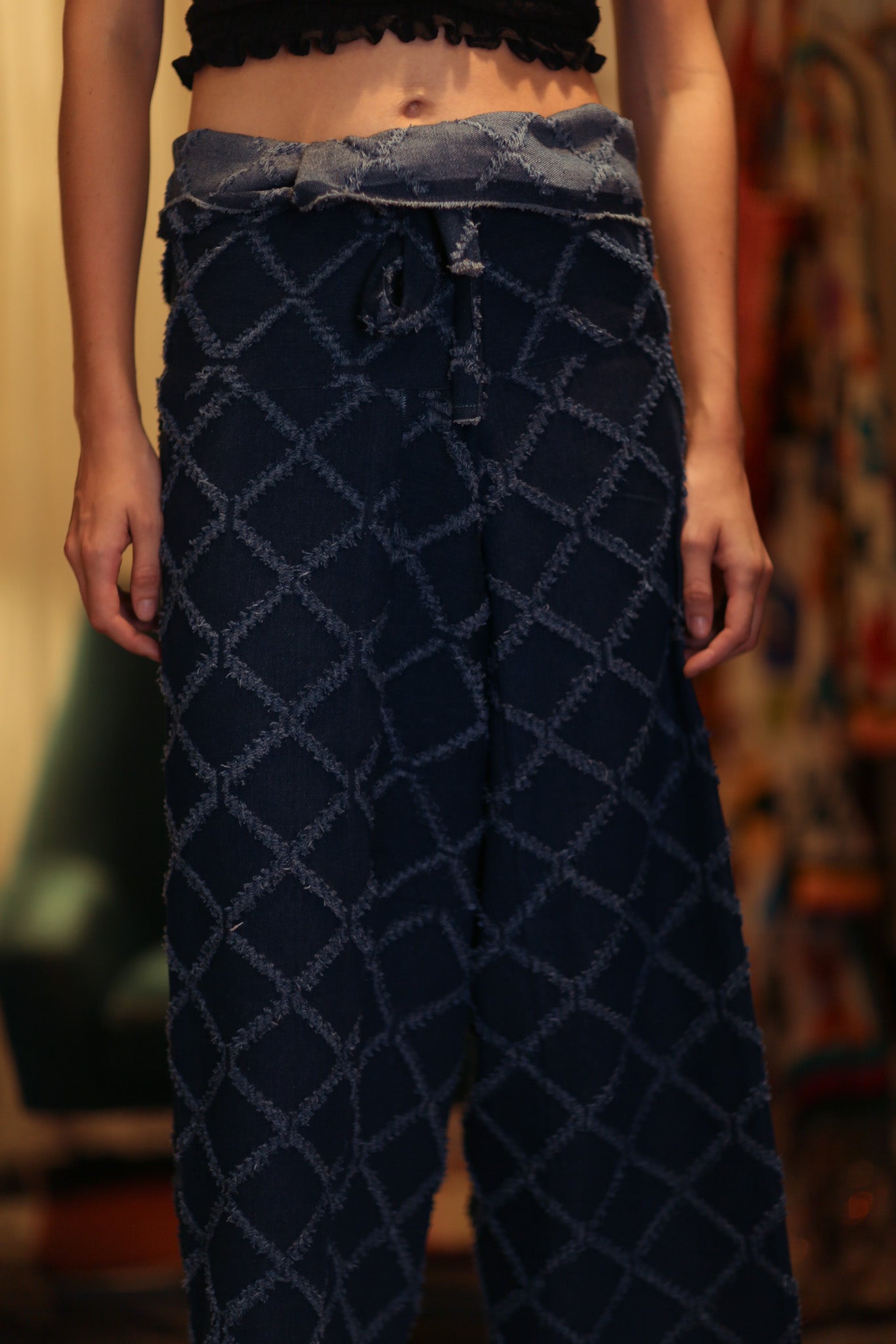 LUKE FISHERMAN TROUSERS FRINGED - MOMO STUDIO BERLIN - Berlin Concept Store - sustainable & ethical fashion