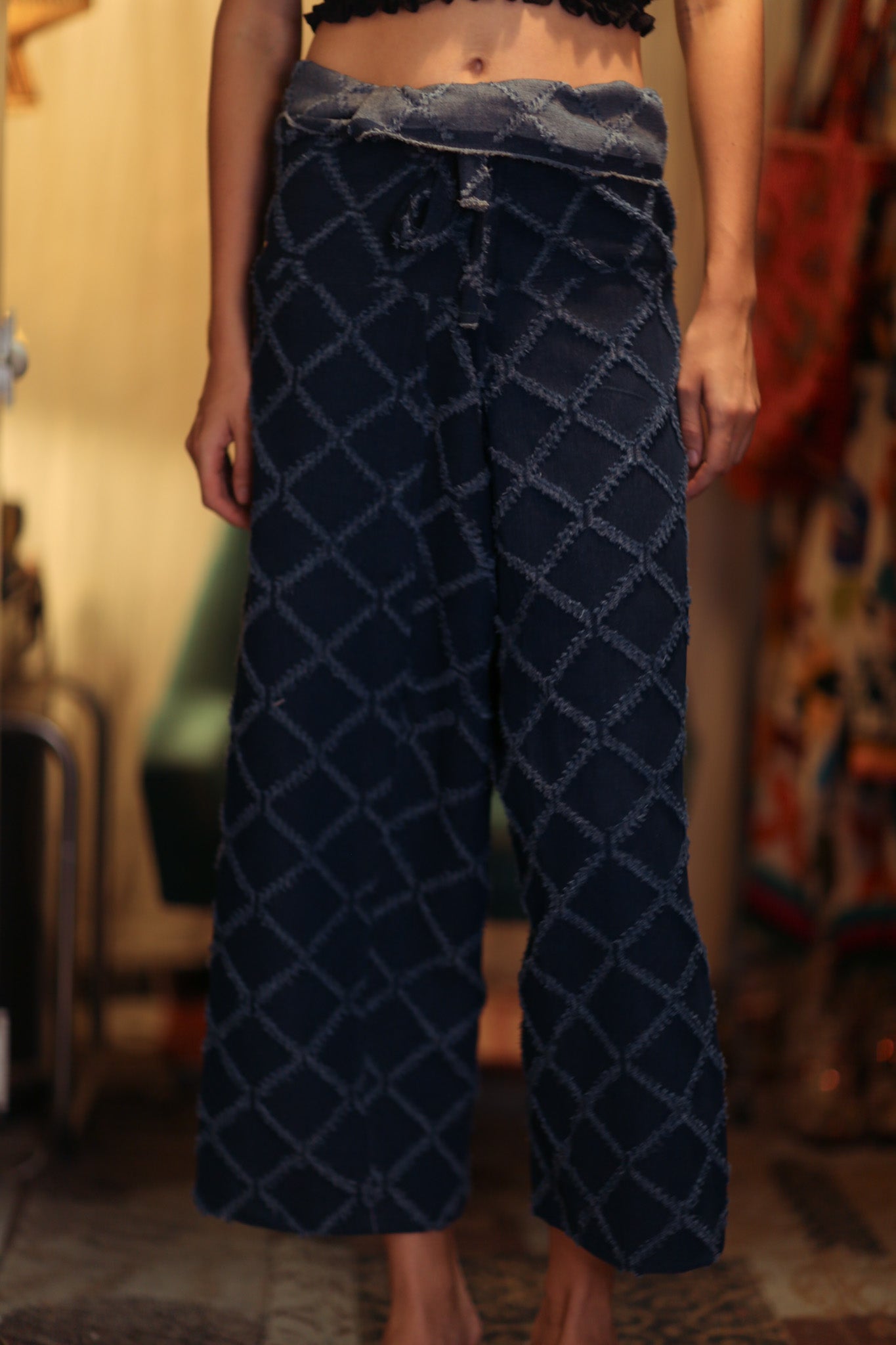 LUKE FISHERMAN TROUSERS FRINGED - MOMO STUDIO BERLIN - Berlin Concept Store - sustainable & ethical fashion