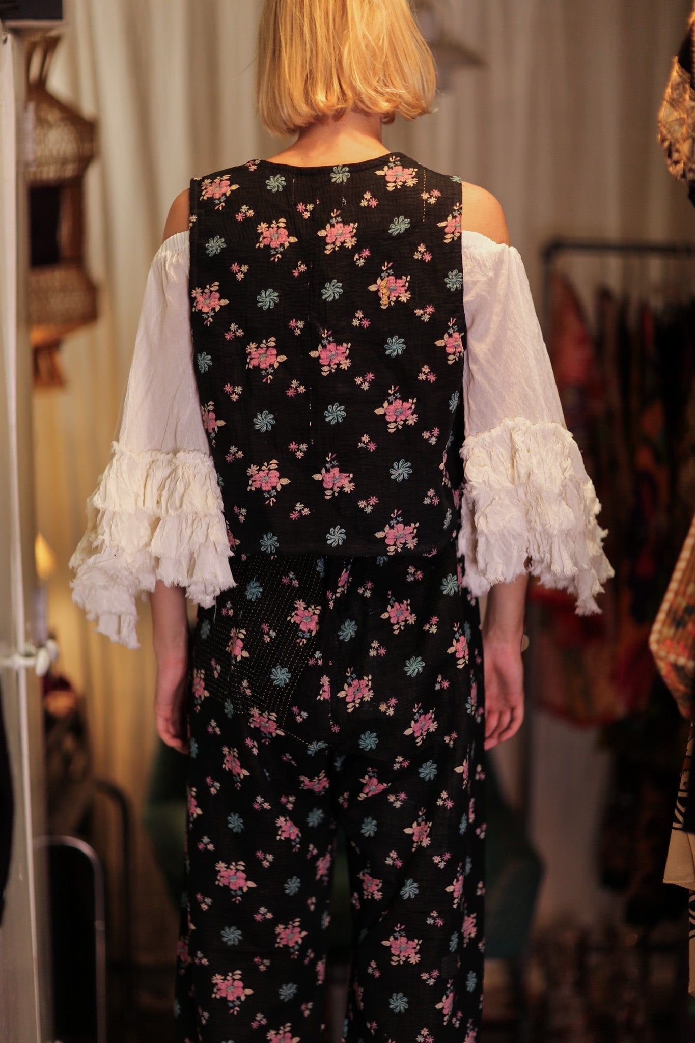 MARLENE KANTHA GILET MINI BOUQUET - MOMO STUDIO BERLIN - Berlin Concept Store - sustainable & ethical fashion