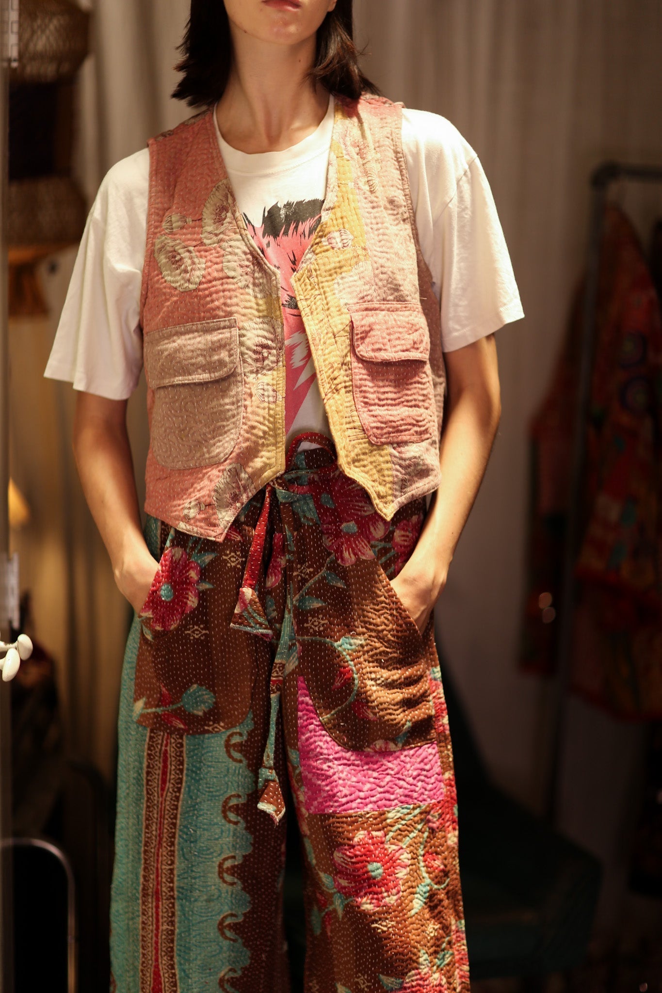 MARLENE KANTHA GILET VEST CHAMOMILE - MOMO STUDIO BERLIN - Berlin Concept Store - sustainable & ethical fashion