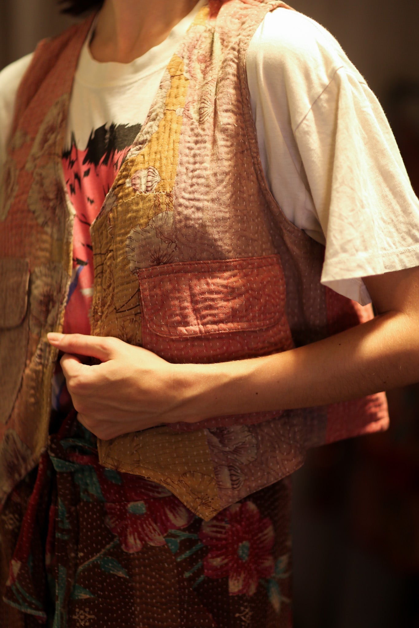 MARLENE KANTHA GILET VEST CHAMOMILE - MOMO STUDIO BERLIN - Berlin Concept Store - sustainable & ethical fashion