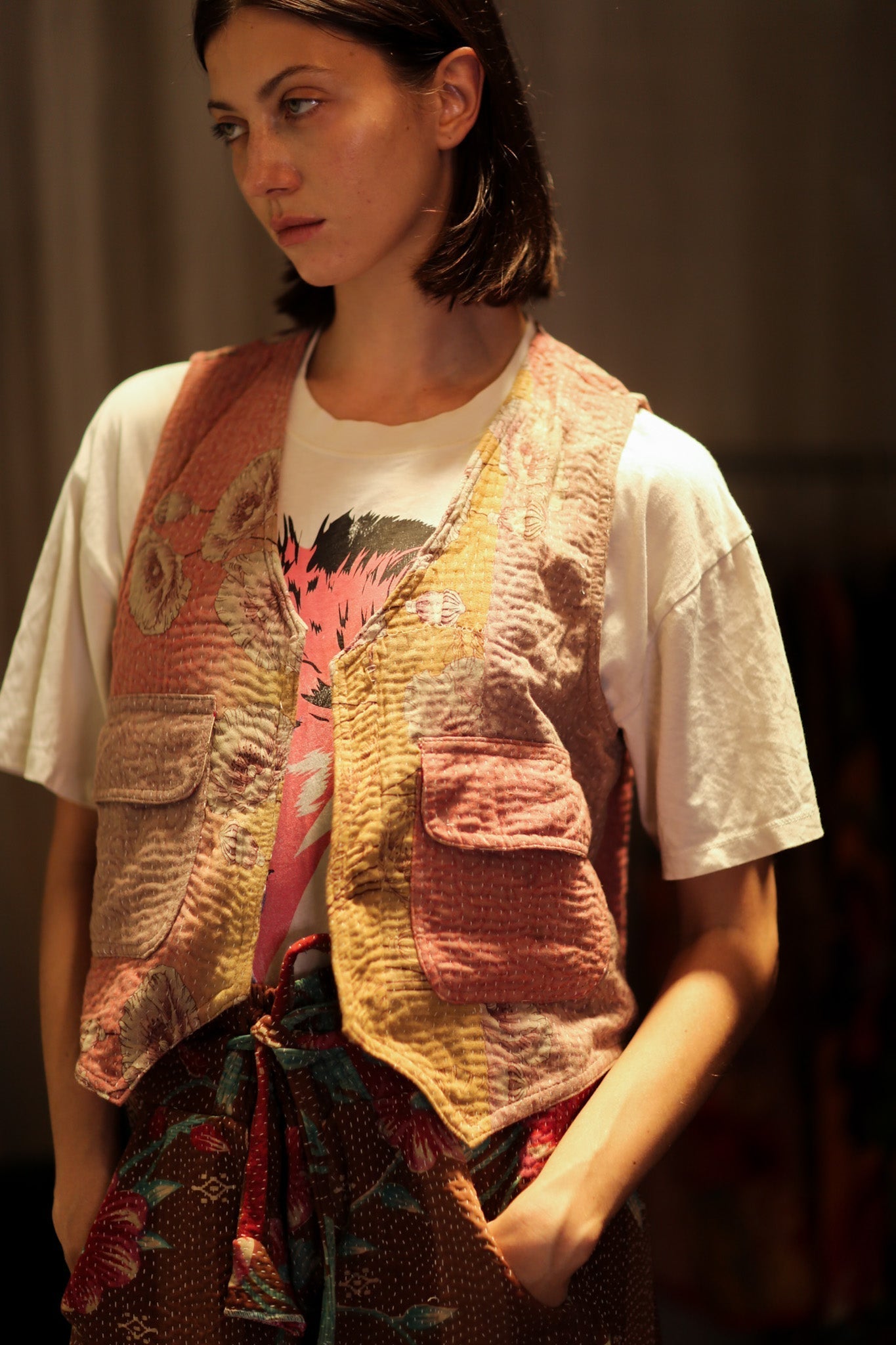 MARLENE KANTHA GILET VEST CHAMOMILE - MOMO STUDIO BERLIN - Berlin Concept Store - sustainable & ethical fashion