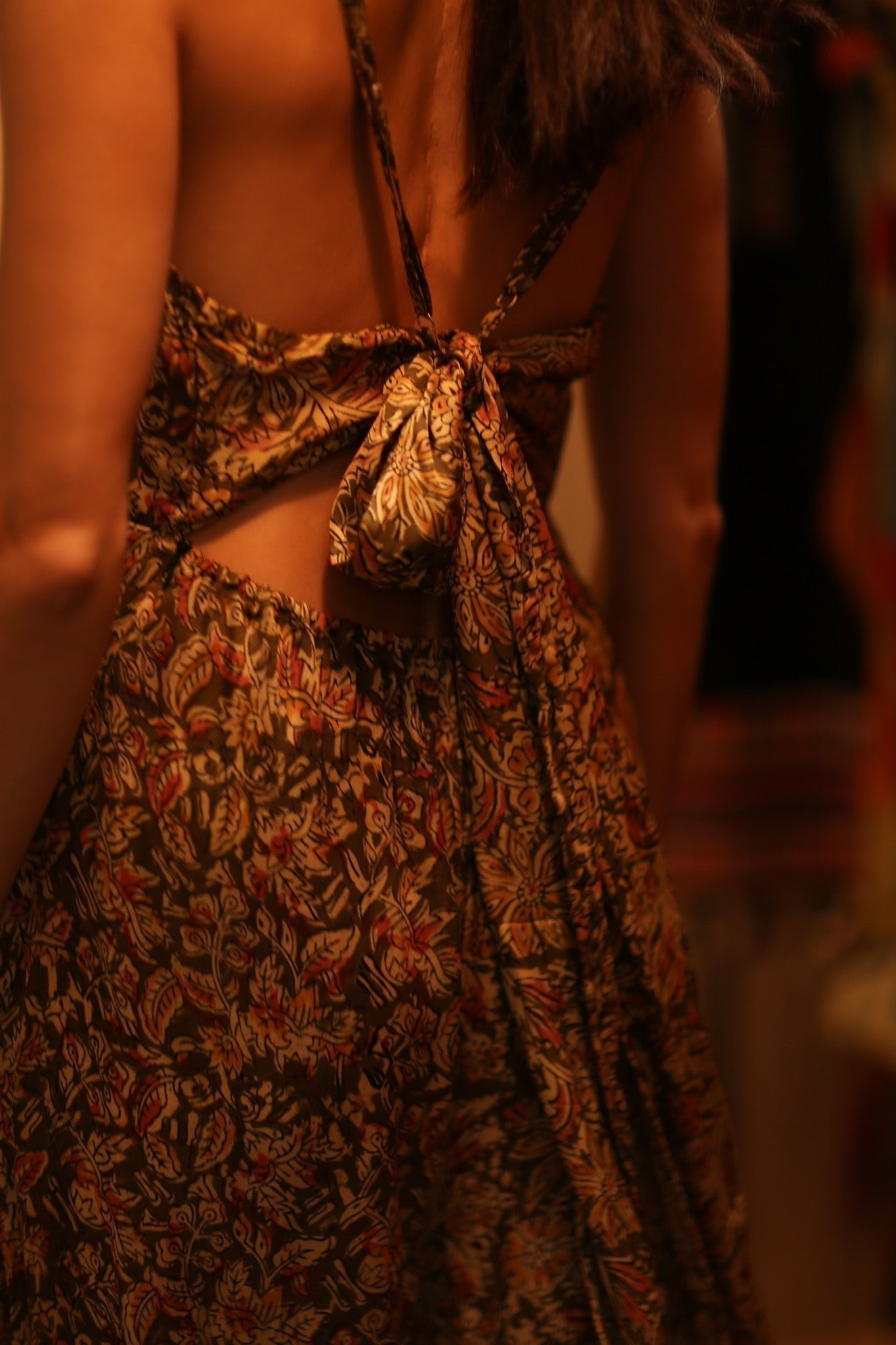 NEIS SILK JUMPSUIT CARNIVORE BROWN - MOMO STUDIO BERLIN - Berlin Concept Store - sustainable & ethical fashion