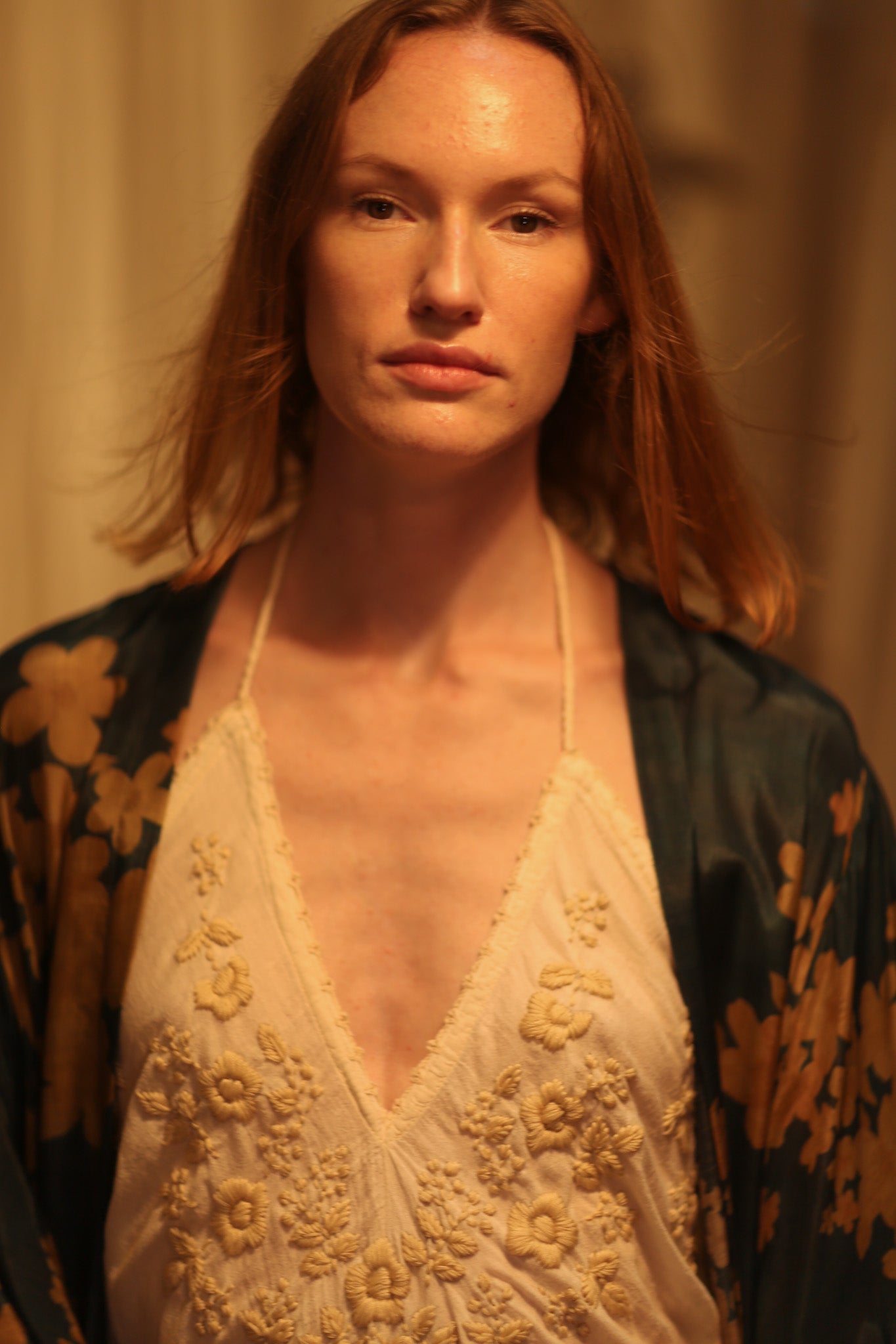 PINA SILK KIMONO GOLDEN BOUQUET - MOMO STUDIO BERLIN - Berlin Concept Store - sustainable & ethical fashion