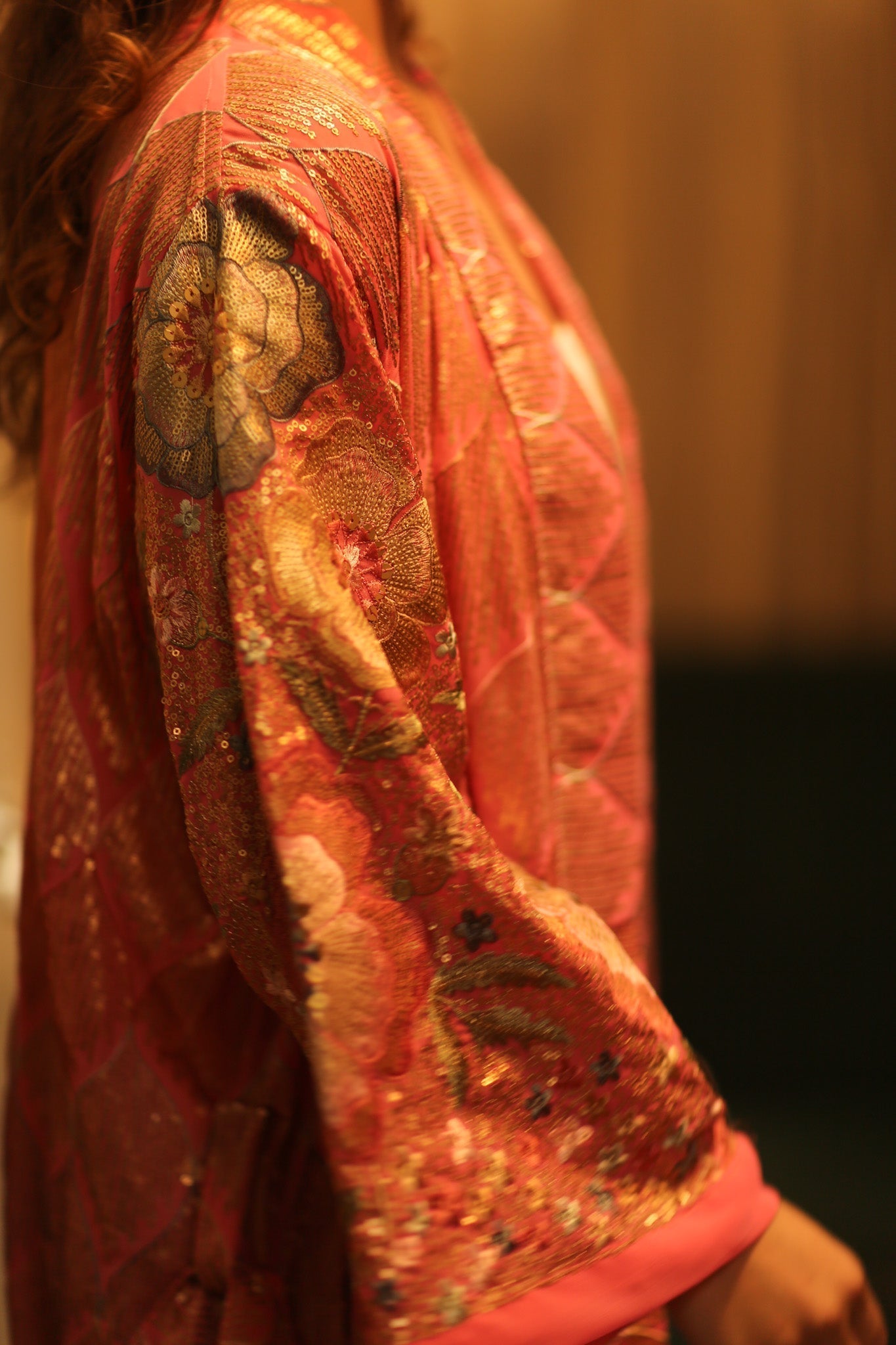 PINK SEQUIN KIMONO ARABELLA - MOMO STUDIO BERLIN - Berlin Concept Store - sustainable & ethical fashion