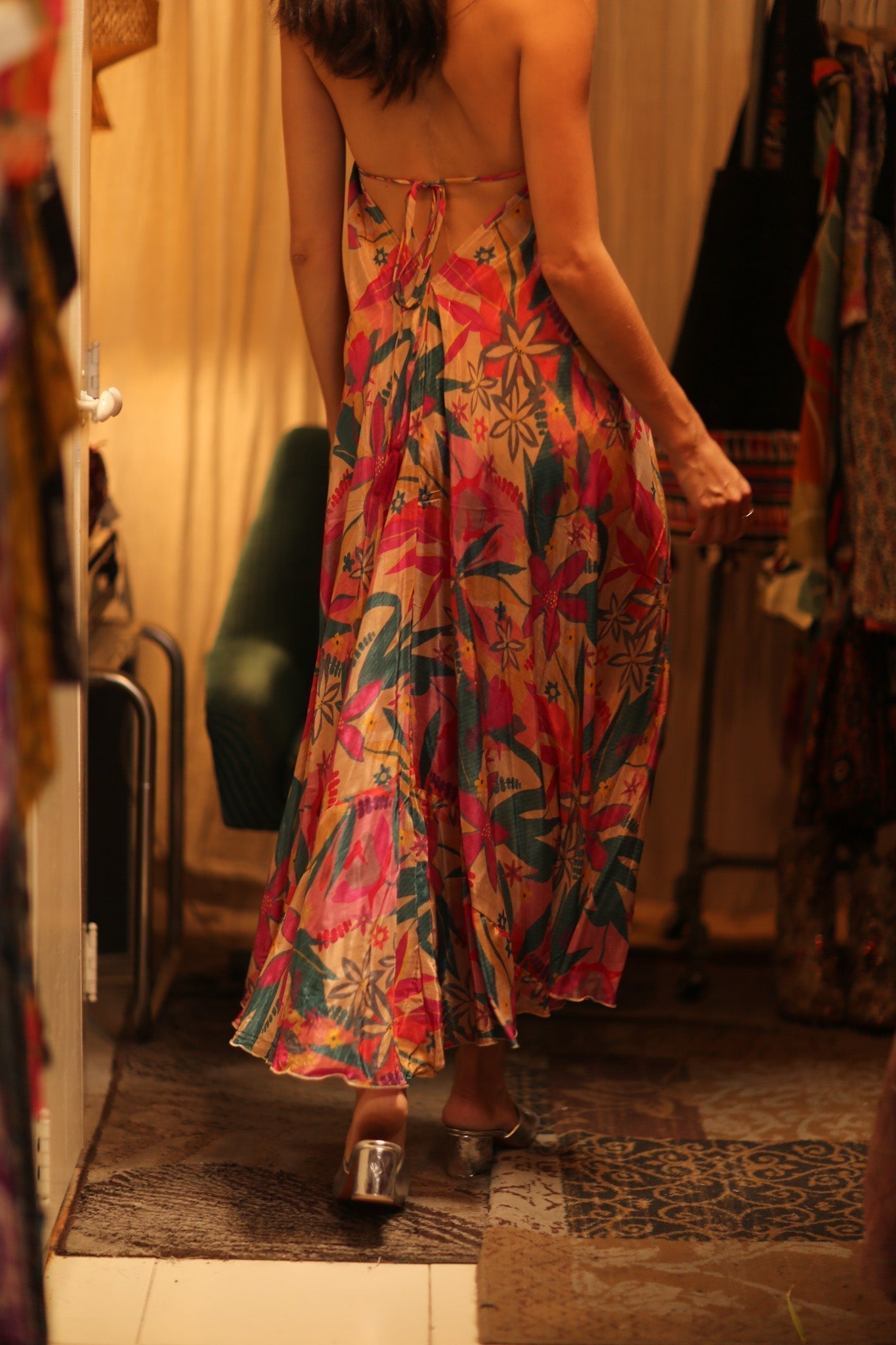 SILK DRESS HANNAH PHAYAM EDIT - MOMO STUDIO BERLIN - Berlin Concept Store - sustainable & ethical fashion