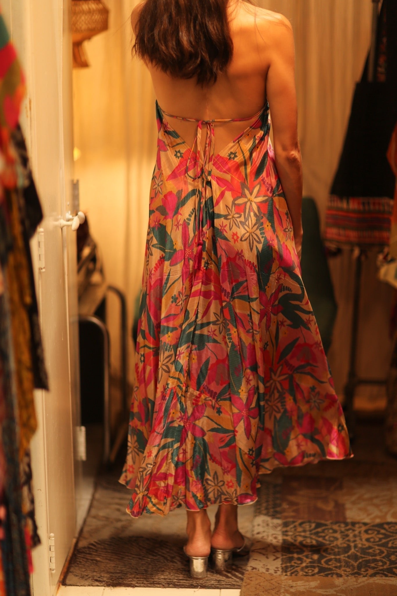 SILK DRESS HANNAH PHAYAM EDIT - MOMO STUDIO BERLIN - Berlin Concept Store - sustainable & ethical fashion