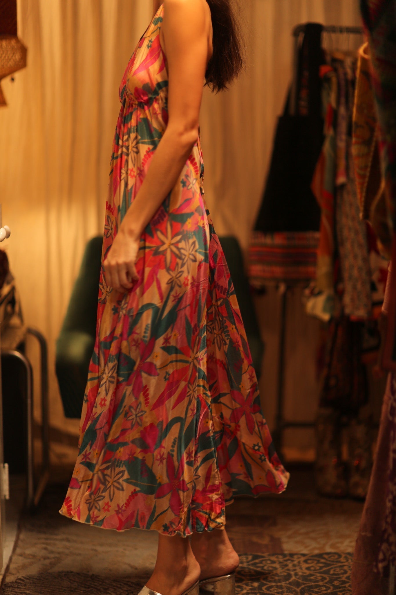 SILK DRESS HANNAH PHAYAM EDIT - MOMO STUDIO BERLIN - Berlin Concept Store - sustainable & ethical fashion