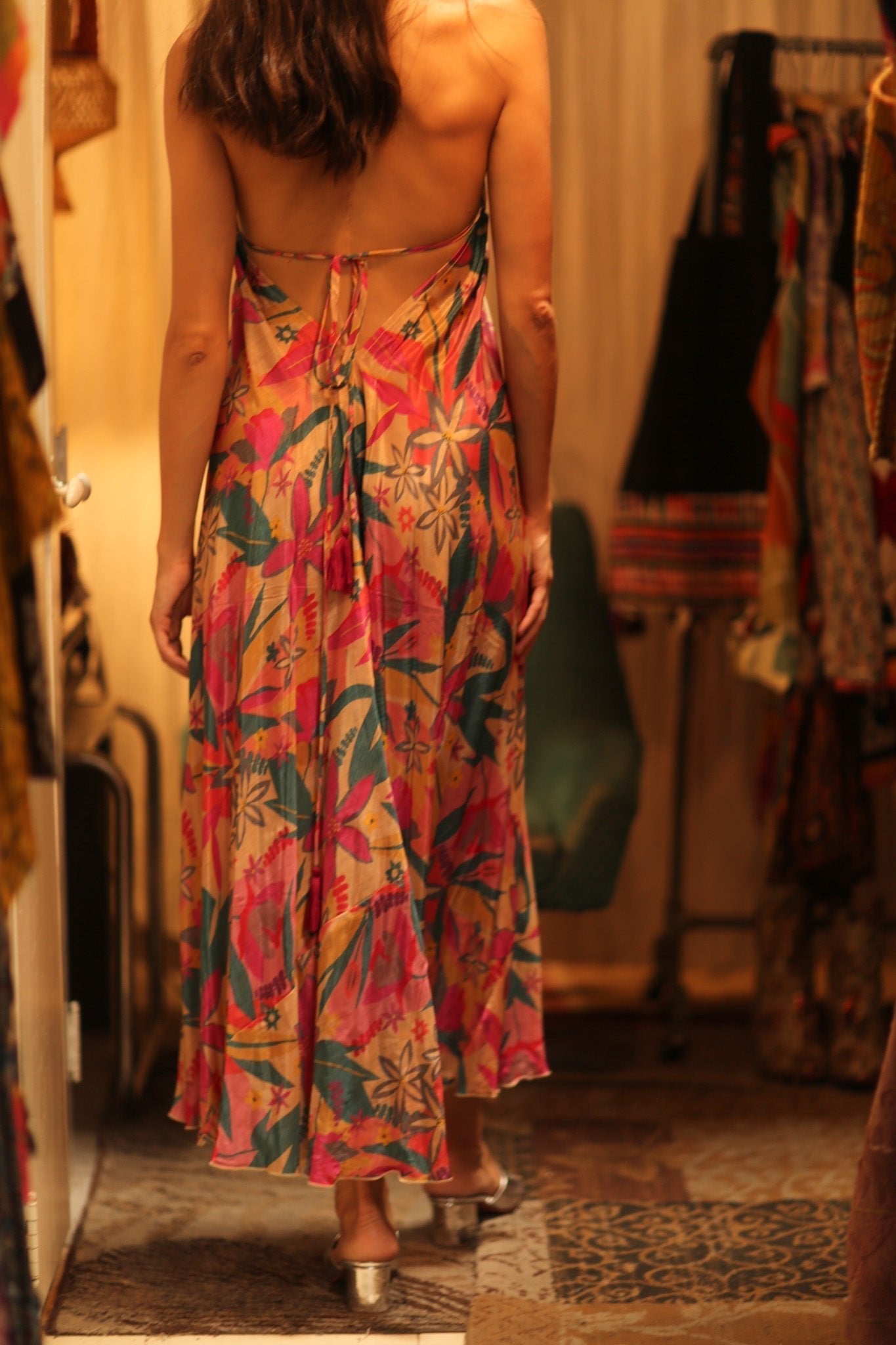 SILK DRESS HANNAH PHAYAM EDIT - MOMO STUDIO BERLIN - Berlin Concept Store - sustainable & ethical fashion