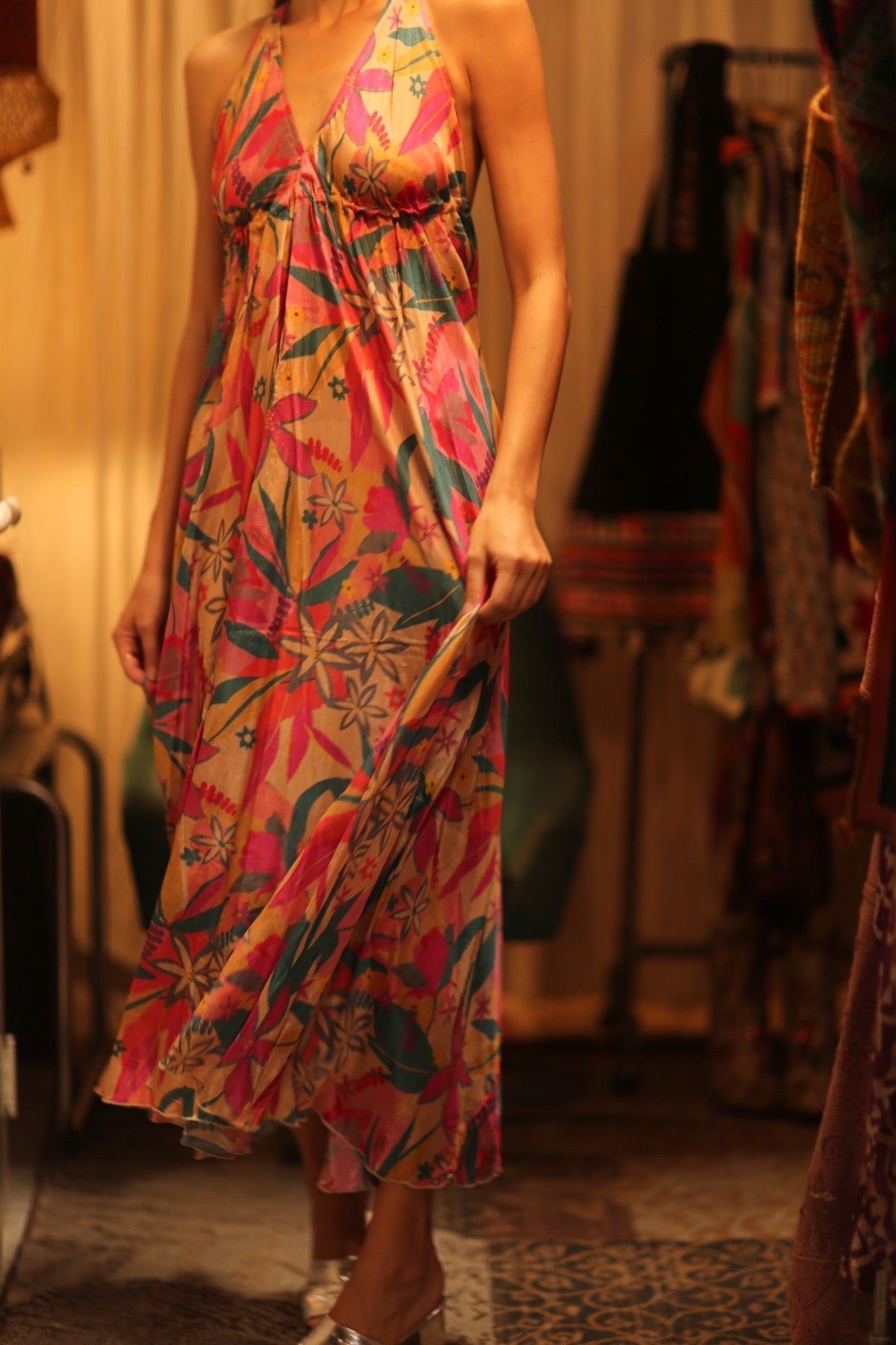 SILK DRESS HANNAH PHAYAM EDIT - MOMO STUDIO BERLIN - Berlin Concept Store - sustainable & ethical fashion