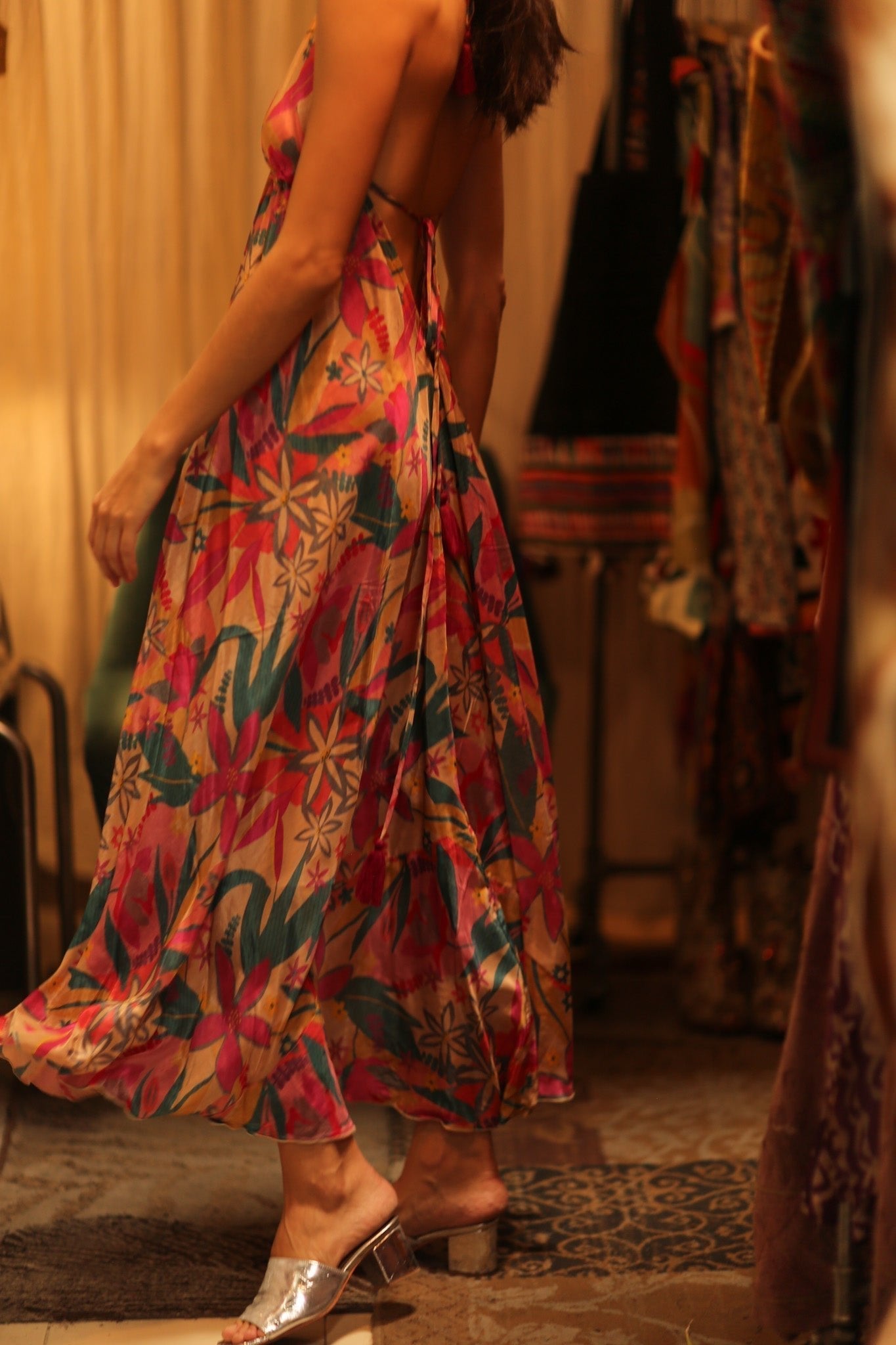 SILK DRESS HANNAH PHAYAM EDIT - MOMO STUDIO BERLIN - Berlin Concept Store - sustainable & ethical fashion