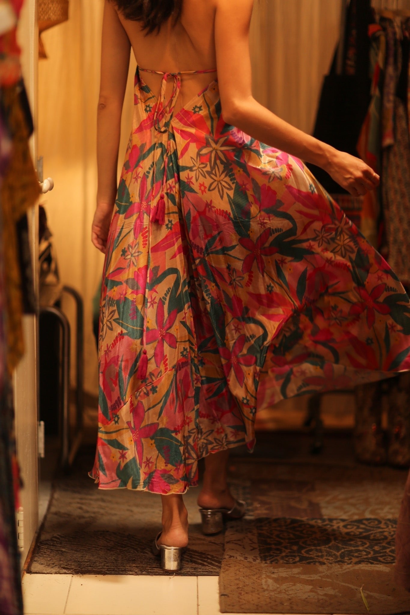 SILK DRESS HANNAH PHAYAM EDIT - MOMO STUDIO BERLIN - Berlin Concept Store - sustainable & ethical fashion