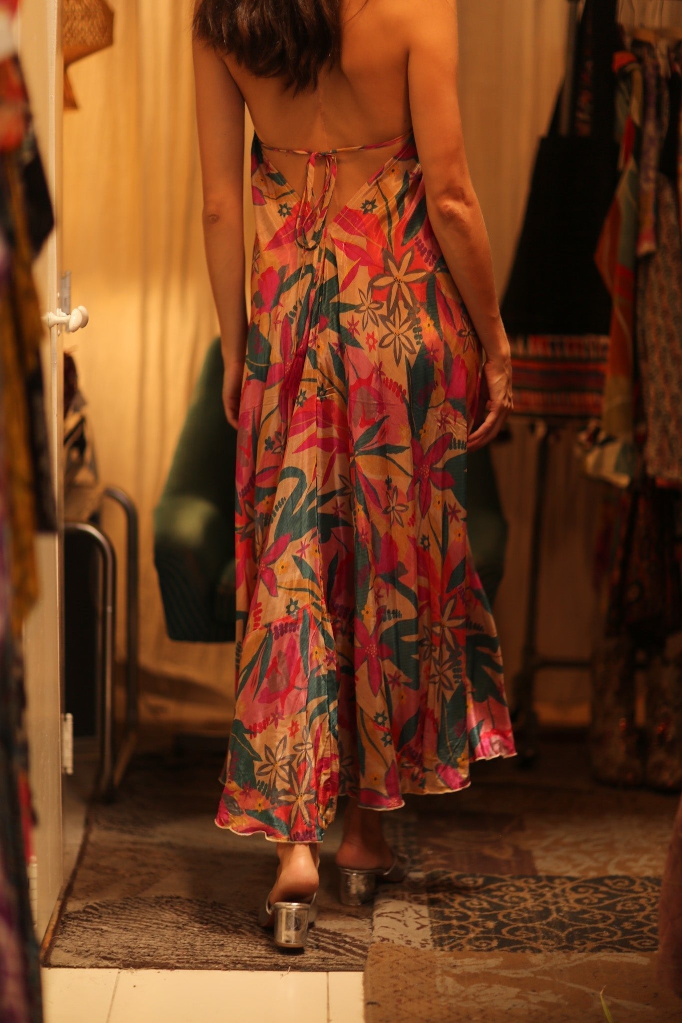 SILK DRESS HANNAH PHAYAM EDIT - MOMO STUDIO BERLIN - Berlin Concept Store - sustainable & ethical fashion
