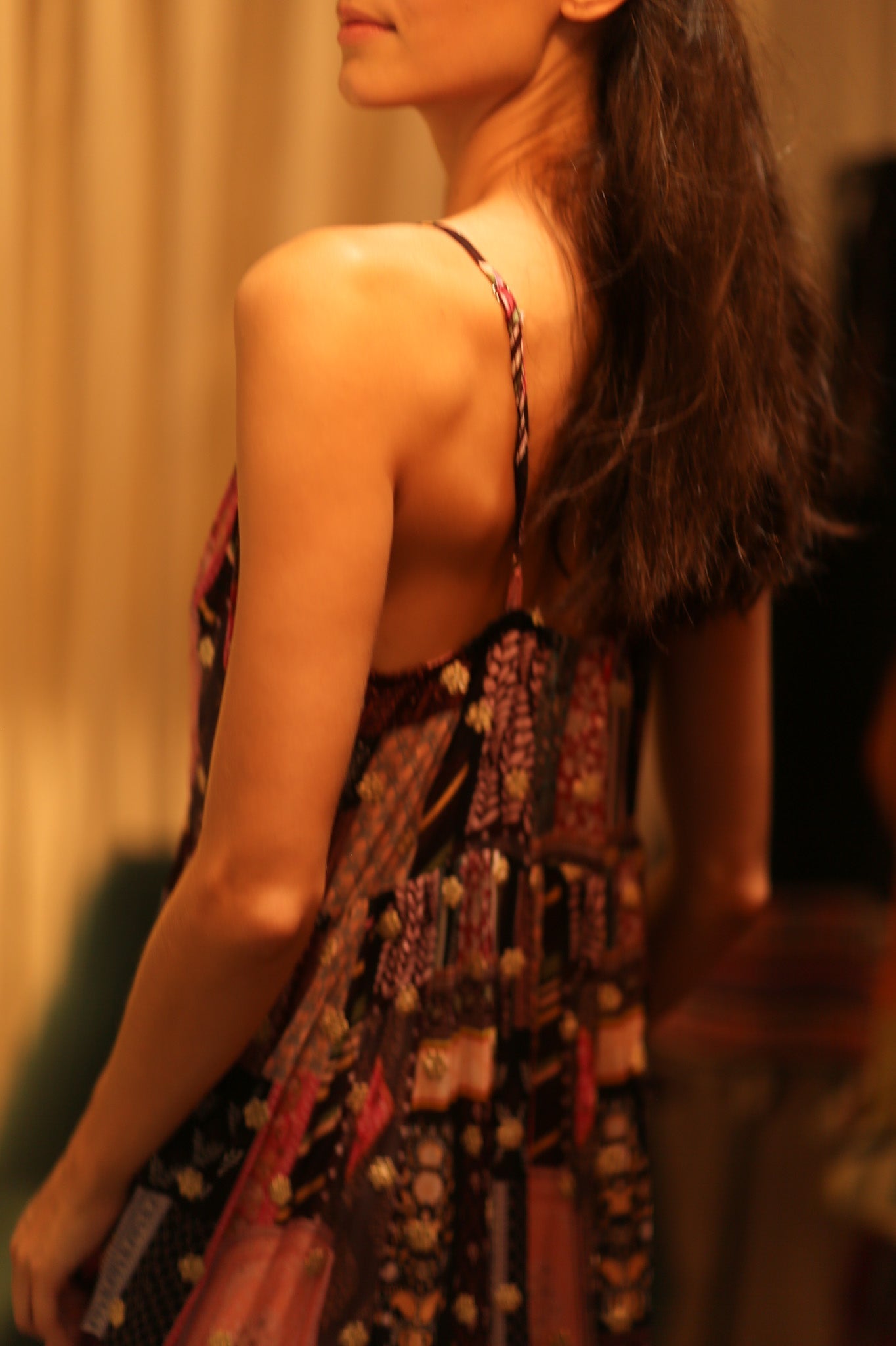 SILK DRESS LILY EMBROIDERED INDIA - MOMO STUDIO BERLIN - Berlin Concept Store - sustainable & ethical fashion