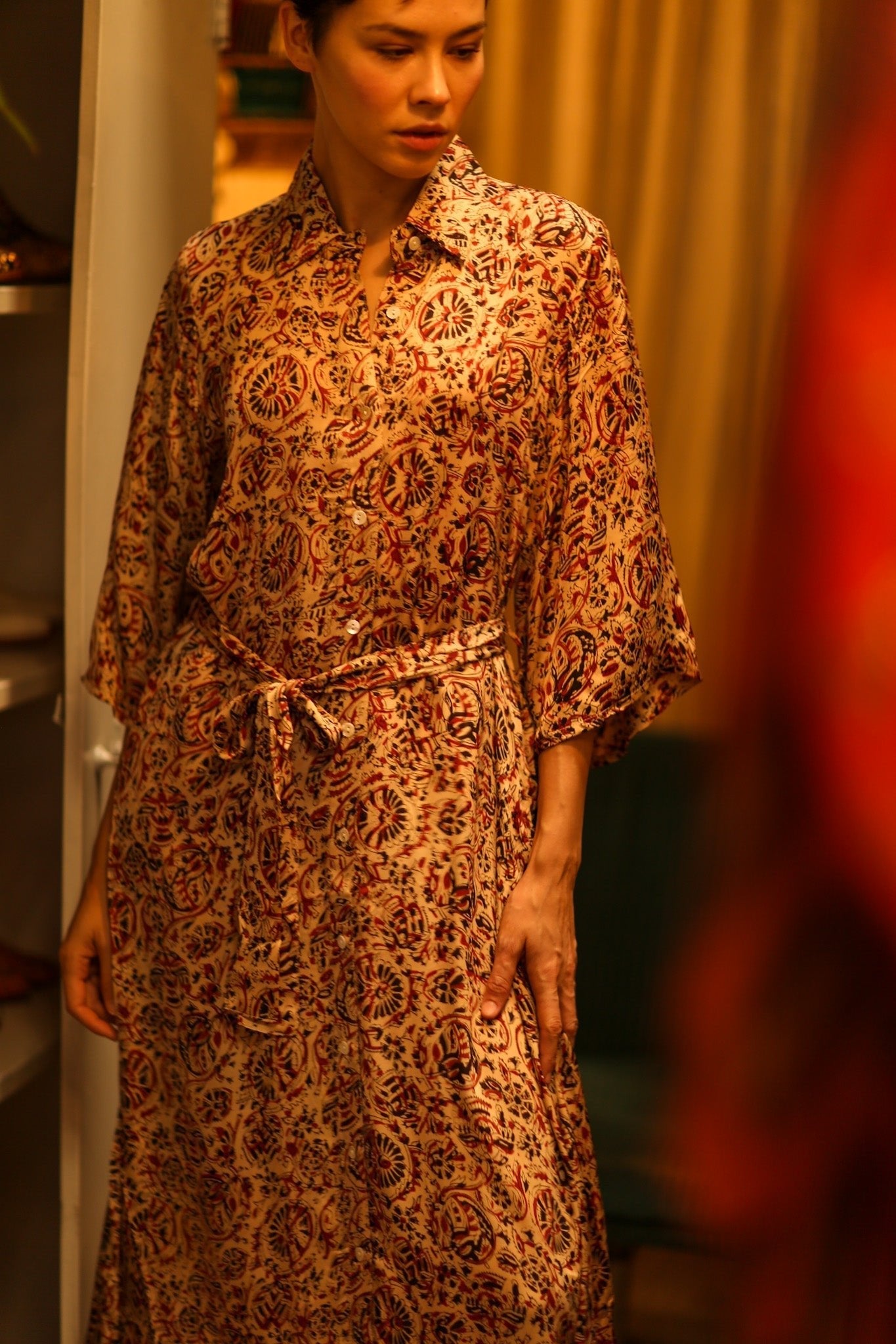 SILK DRESS NENNA - MOMO STUDIO BERLIN - Berlin Concept Store - sustainable & ethical fashion