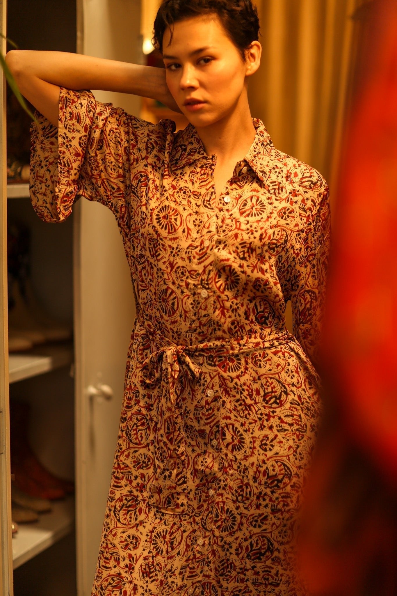 SILK DRESS NENNA - MOMO STUDIO BERLIN - Berlin Concept Store - sustainable & ethical fashion