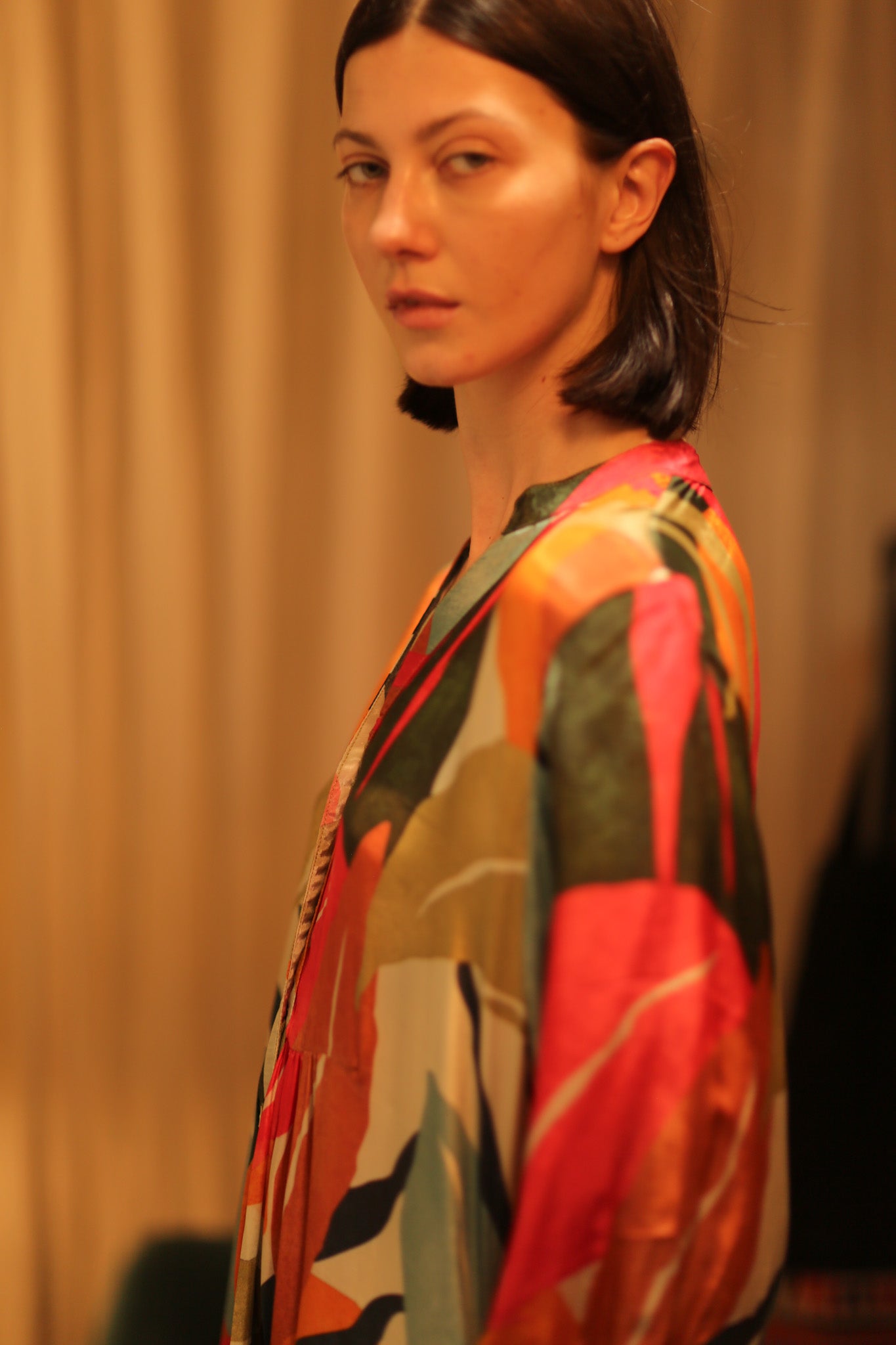 SILK DRESS SUSIE BALI NIGHTS - MOMO STUDIO BERLIN - Berlin Concept Store - sustainable & ethical fashion