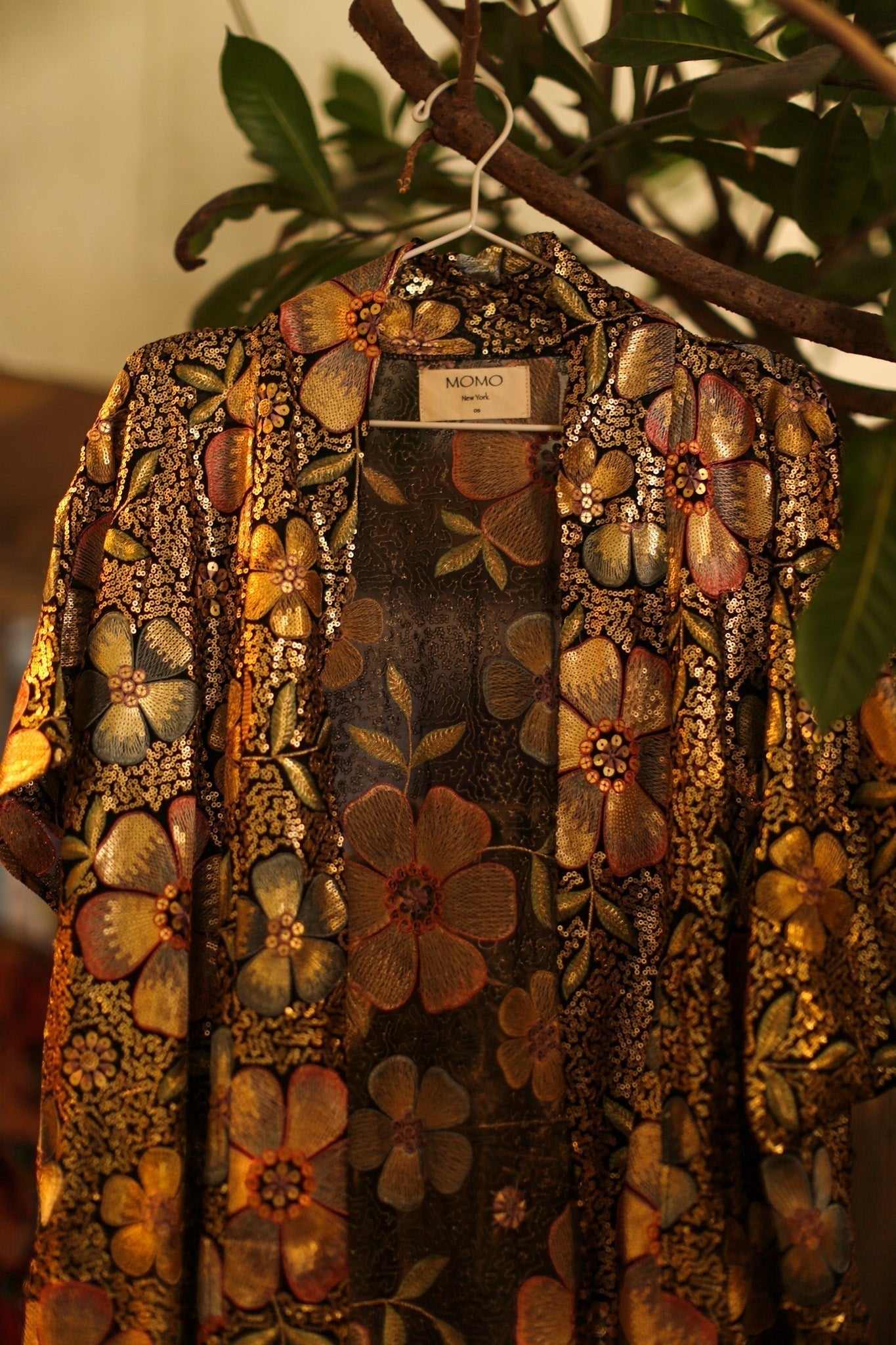 SILK EMBROIDERED KIMONO LONINA - MOMO STUDIO BERLIN - Berlin Concept Store - sustainable & ethical fashion