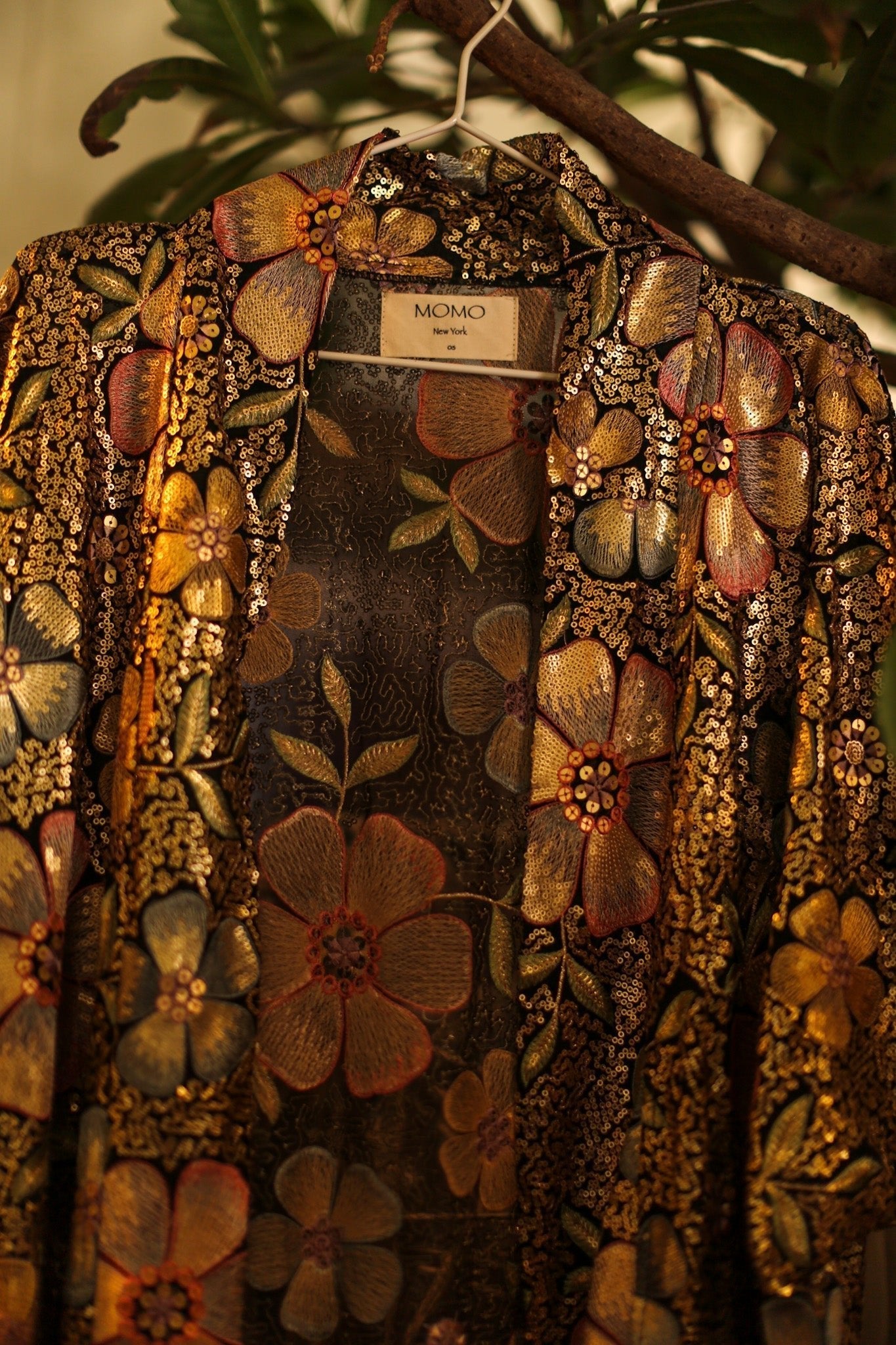 SILK EMBROIDERED KIMONO LONINA - MOMO STUDIO BERLIN - Berlin Concept Store - sustainable & ethical fashion