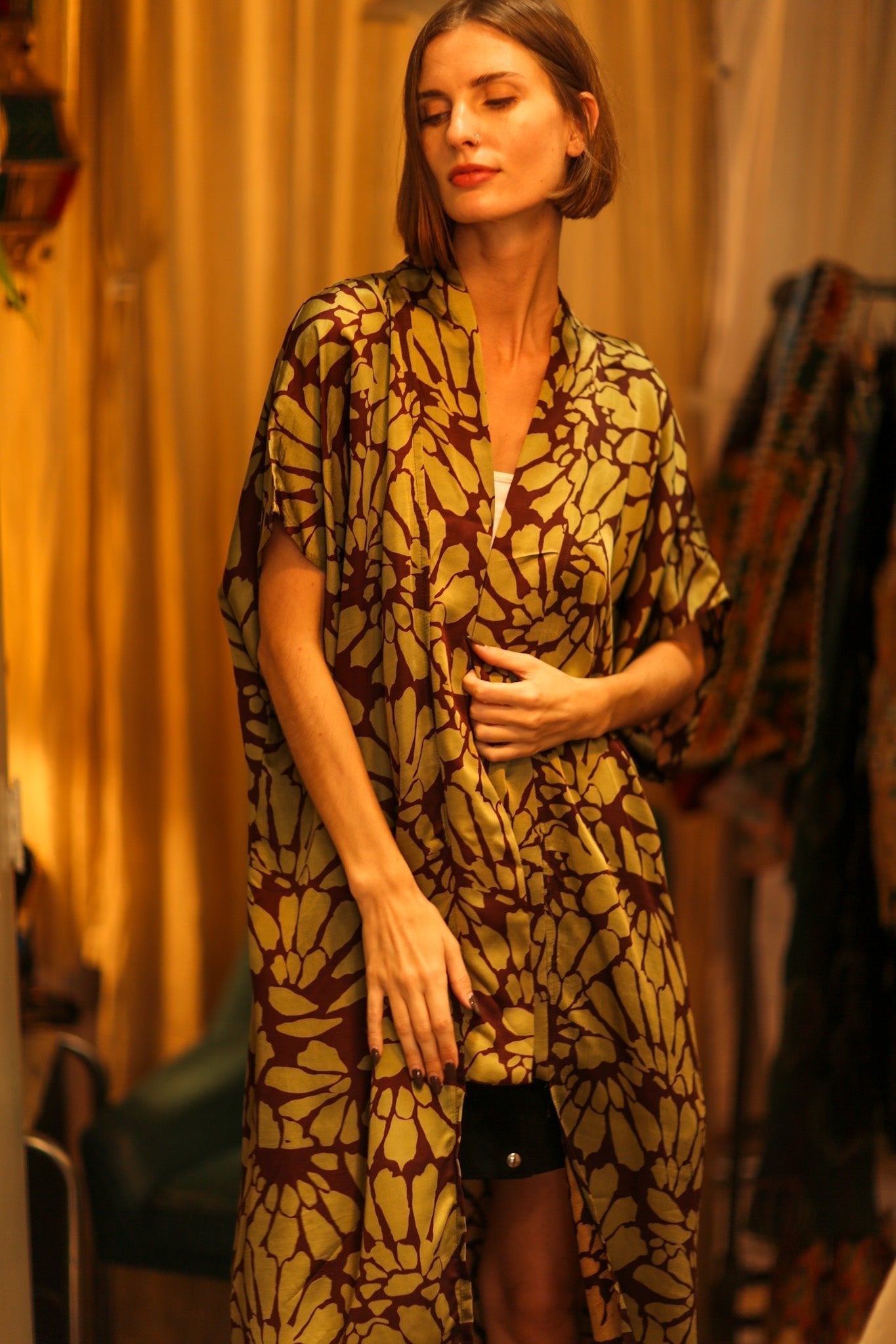 SILK KIMONO OLIVIA - MOMO STUDIO BERLIN - Berlin Concept Store - sustainable & ethical fashion