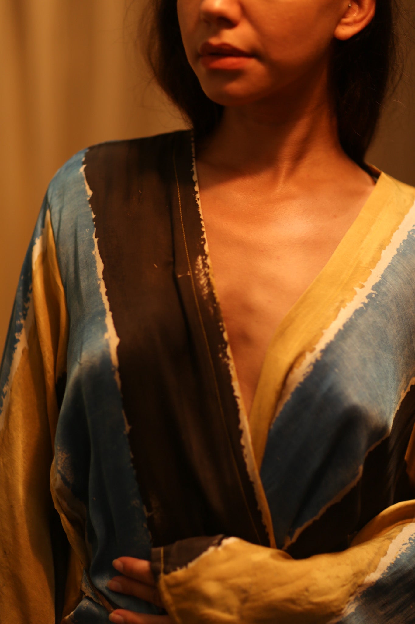 SILK KIMONO PINA LORI EDIT - MOMO STUDIO BERLIN - Berlin Concept Store - sustainable & ethical fashion