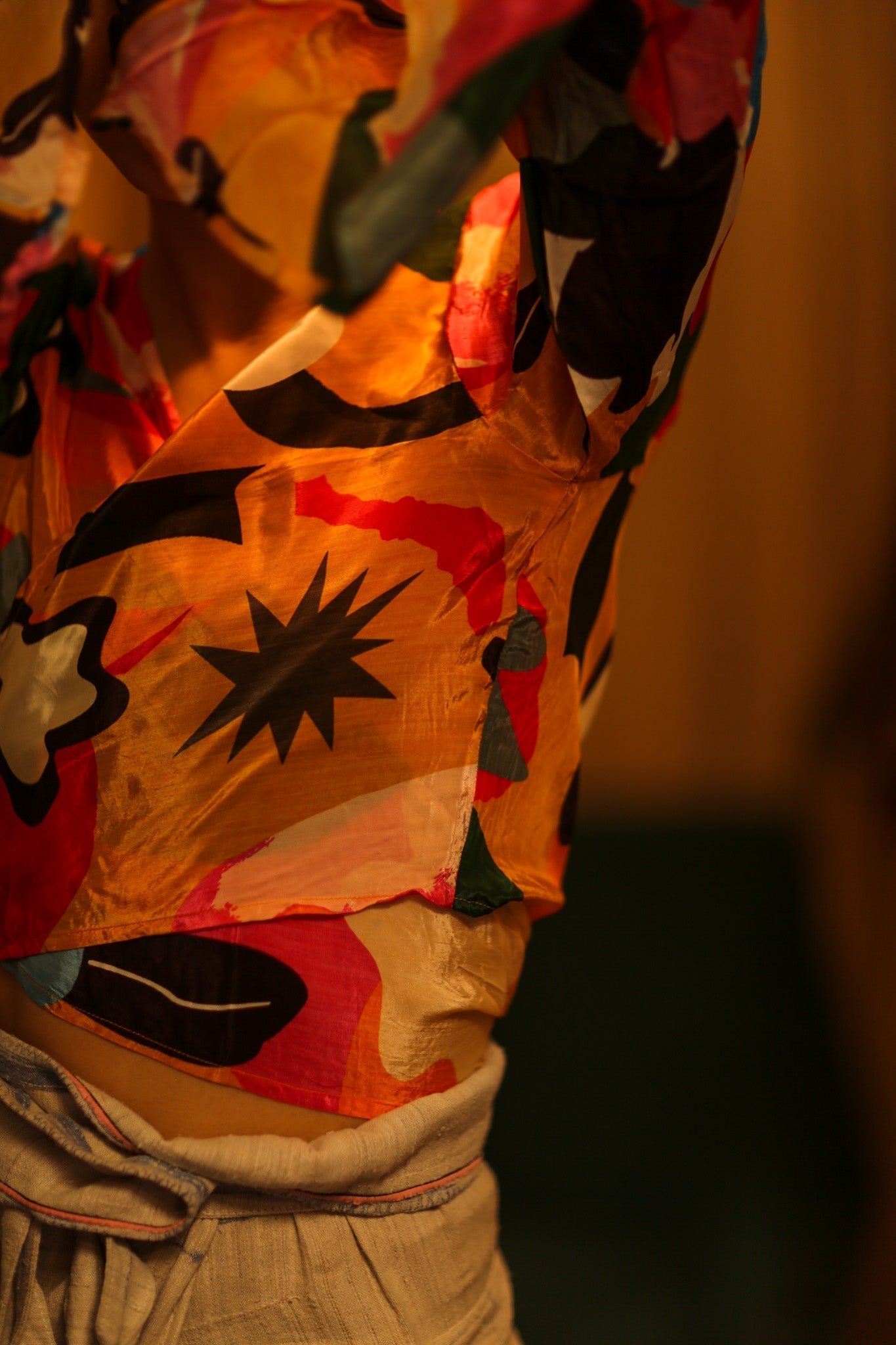 SILK WRAP TOP - MOMO STUDIO BERLIN - Berlin Concept Store - sustainable & ethical fashion