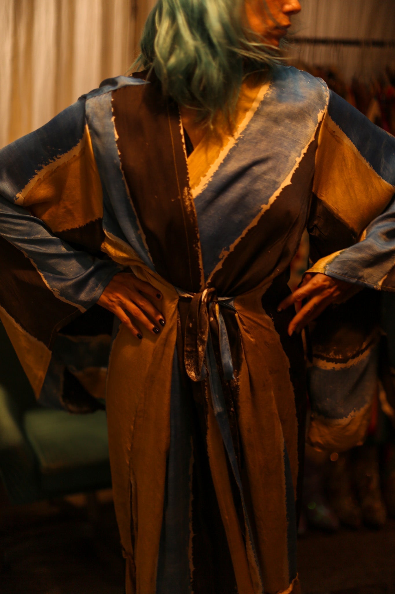 SILK XXL WING KIMONO LORI - MOMO STUDIO BERLIN - Berlin Concept Store - sustainable & ethical fashion