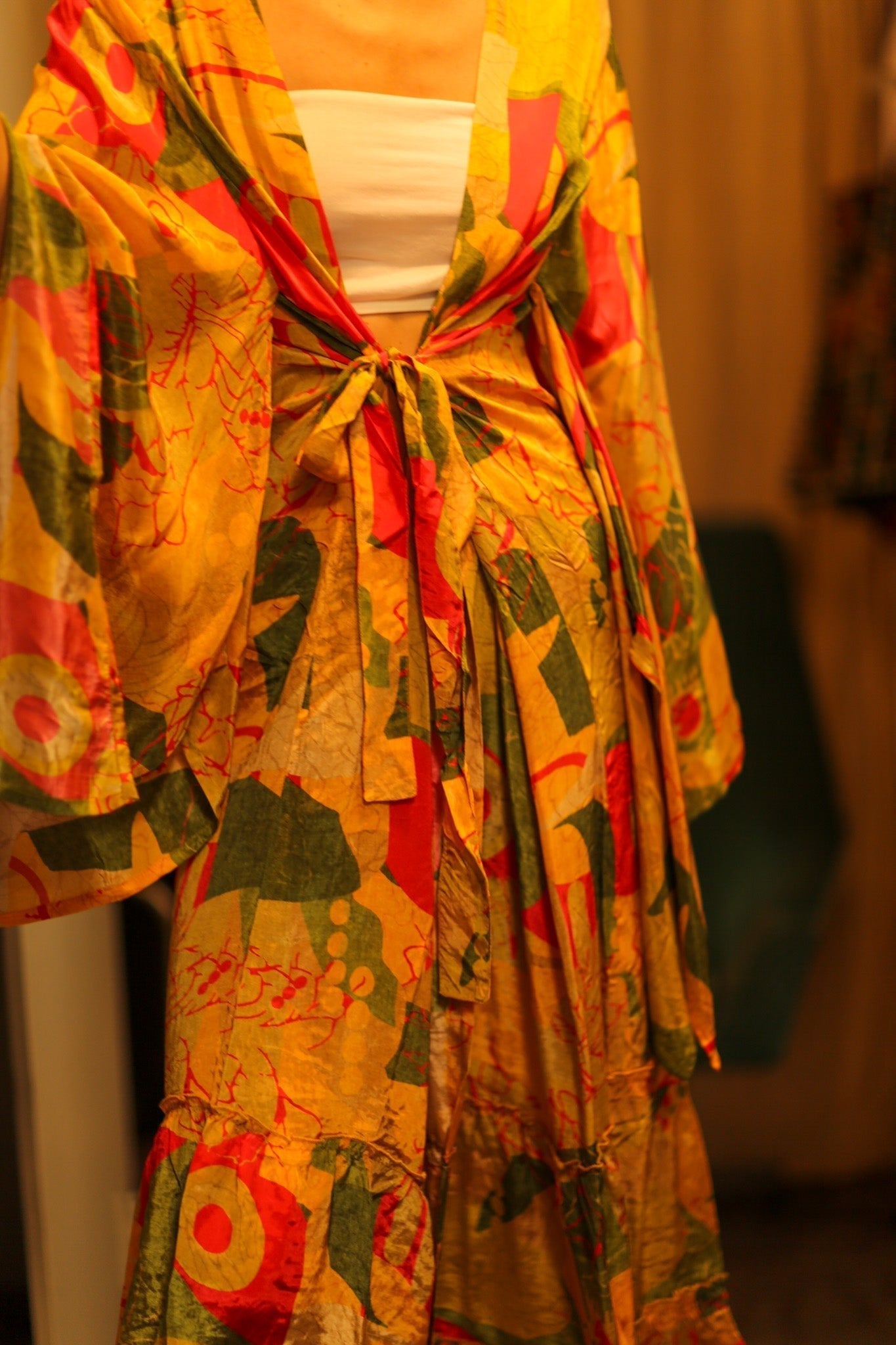SILK XXL WING KIMONO MONI - MOMO STUDIO BERLIN - Berlin Concept Store - sustainable & ethical fashion