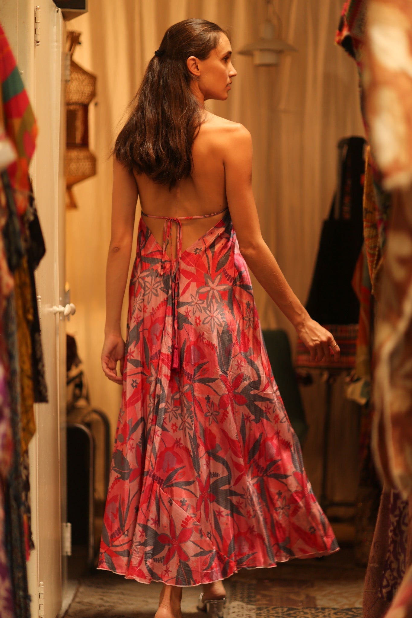 SUMMER STRAP DRESS HANNAH PINK DREAM EDIT - MOMO STUDIO BERLIN - Berlin Concept Store - sustainable & ethical fashion