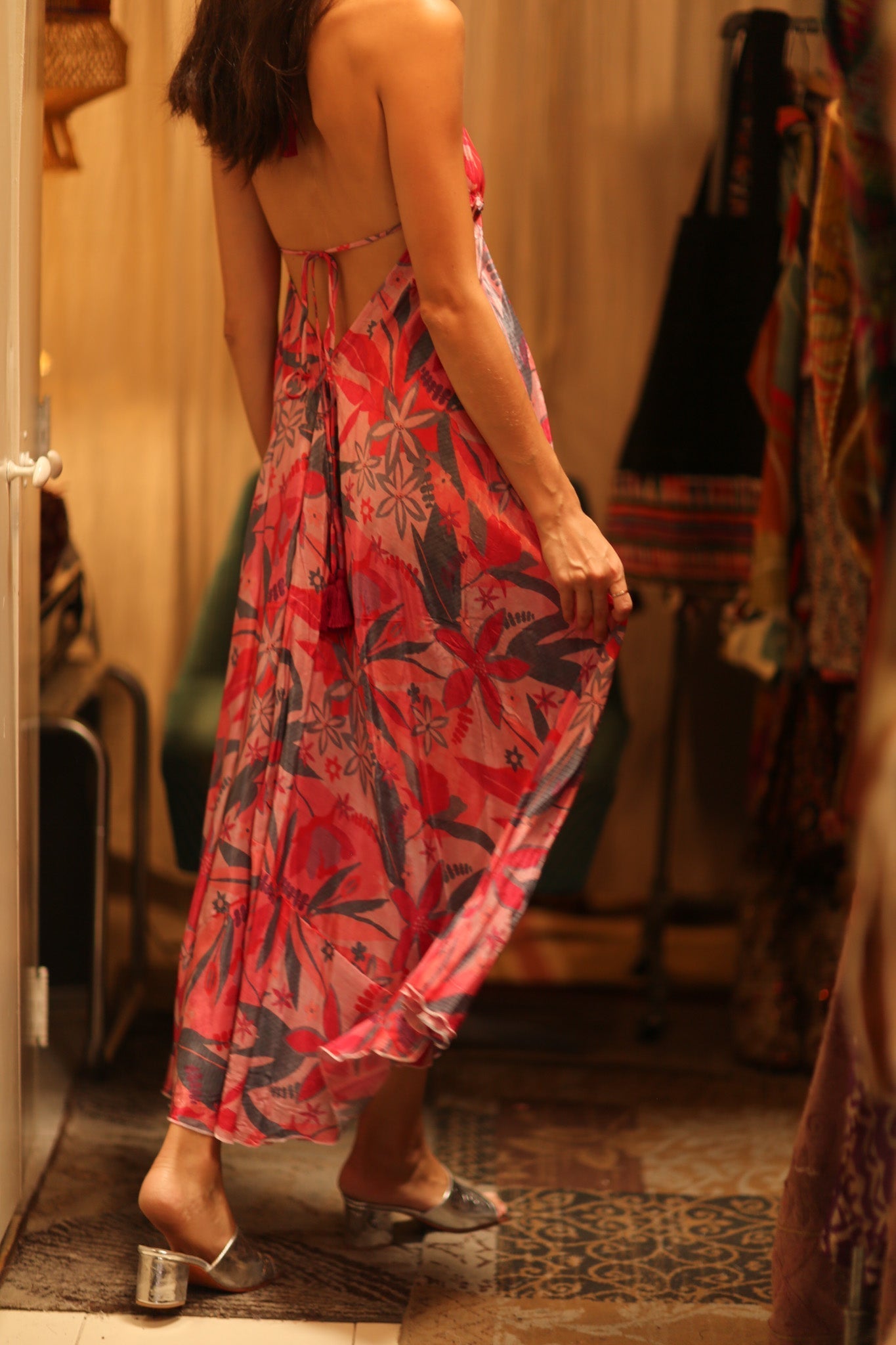 SUMMER STRAP DRESS HANNAH PINK DREAM EDIT - MOMO STUDIO BERLIN - Berlin Concept Store - sustainable & ethical fashion