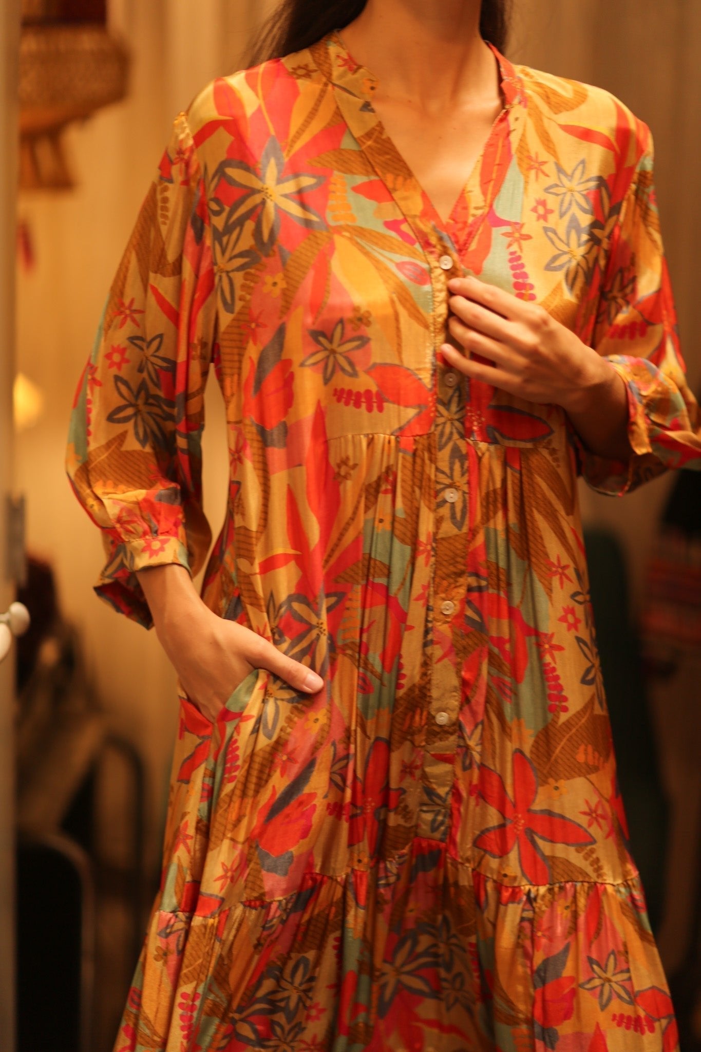SUSIE SILK DRESS PHAYAM - MOMO STUDIO BERLIN - Berlin Concept Store - sustainable & ethical fashion