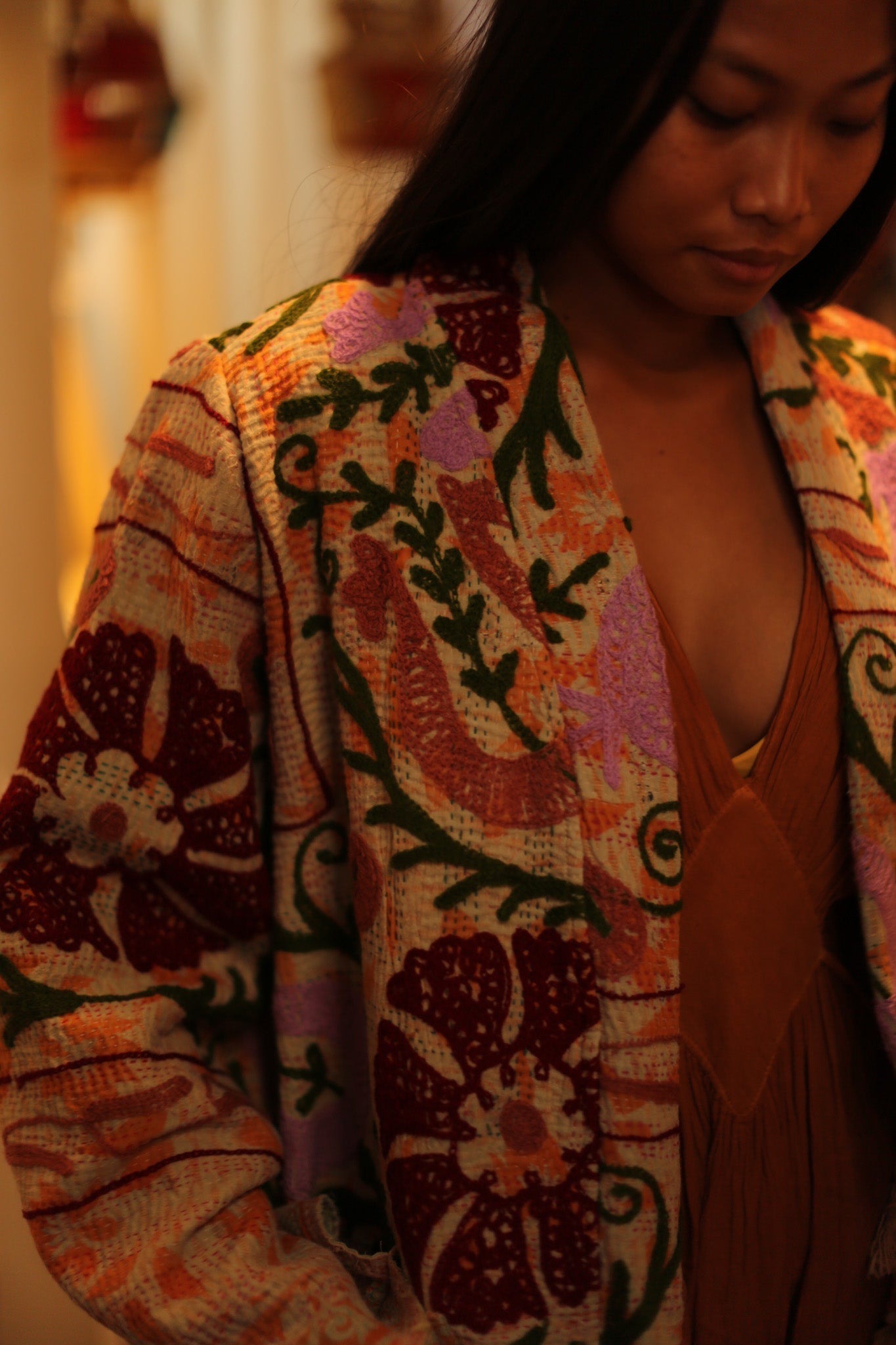 SUZANI EMBROIDERED KIMONO JAYKE - MOMO STUDIO BERLIN - Berlin Concept Store - sustainable & ethical fashion