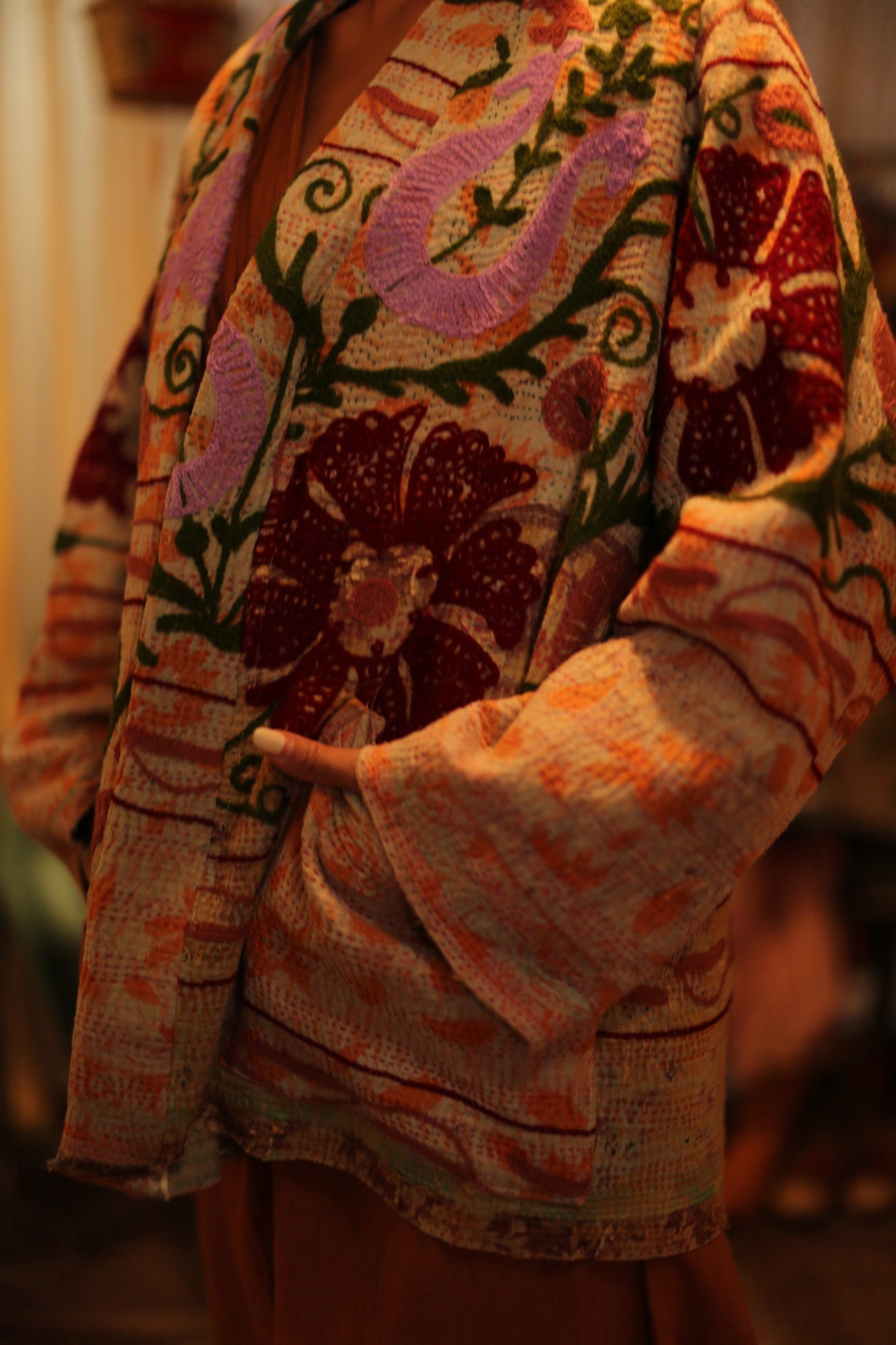 SUZANI EMBROIDERED KIMONO JAYKE - MOMO STUDIO BERLIN - Berlin Concept Store - sustainable & ethical fashion