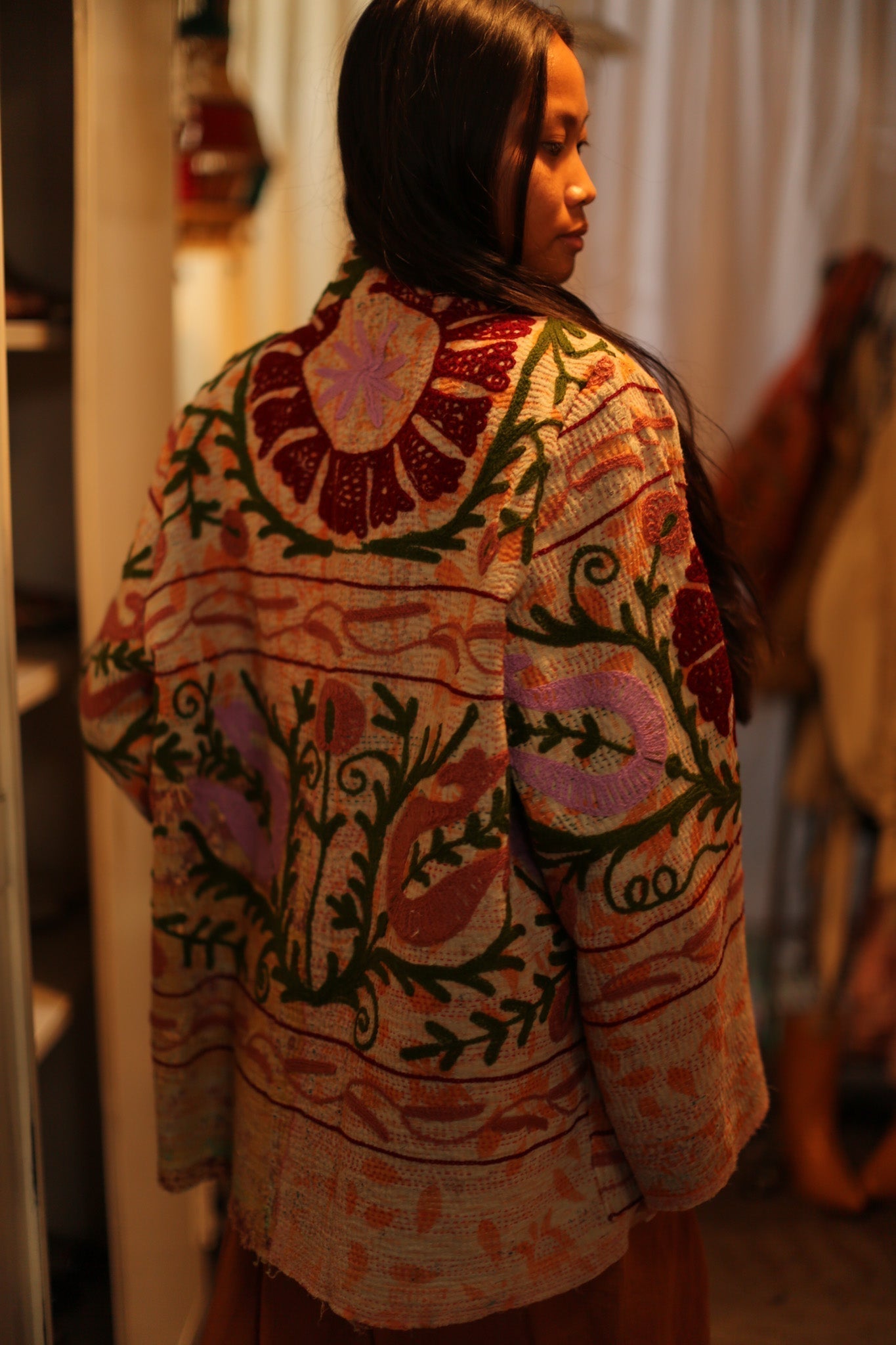SUZANI EMBROIDERED KIMONO JAYKE - MOMO STUDIO BERLIN - Berlin Concept Store - sustainable & ethical fashion