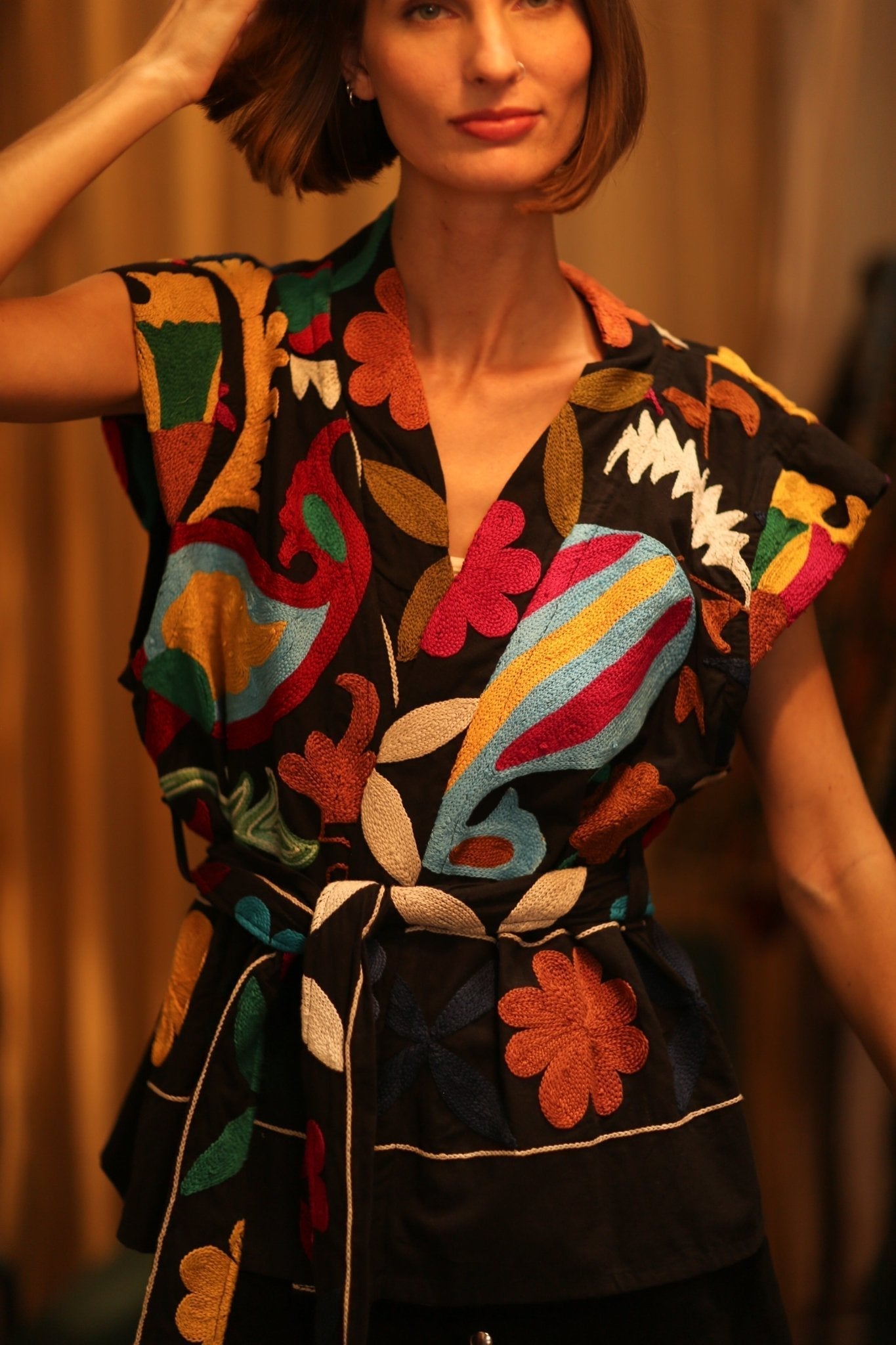 SUZANI VEST SUZANNE - MOMO STUDIO BERLIN - Berlin Concept Store - sustainable & ethical fashion