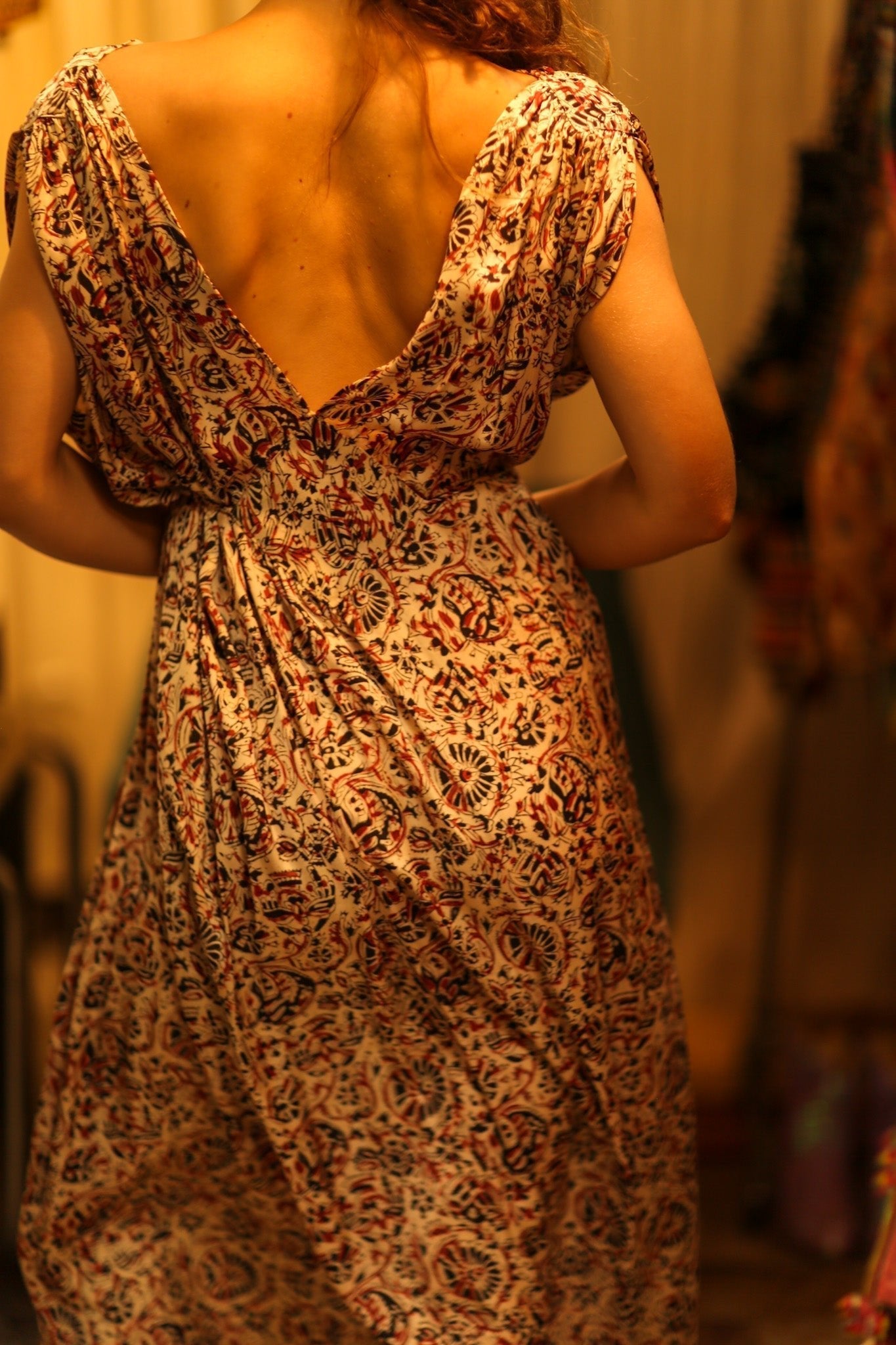 VICTORIA DRESS SILK CIRCUS RED - MOMO STUDIO BERLIN - Berlin Concept Store - sustainable & ethical fashion