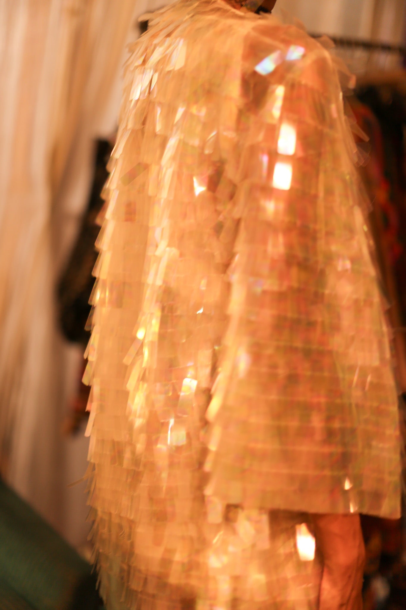 WHITE GLITTER KIMONO HEIKY - MOMO STUDIO BERLIN - Berlin Concept Store - sustainable & ethical fashion