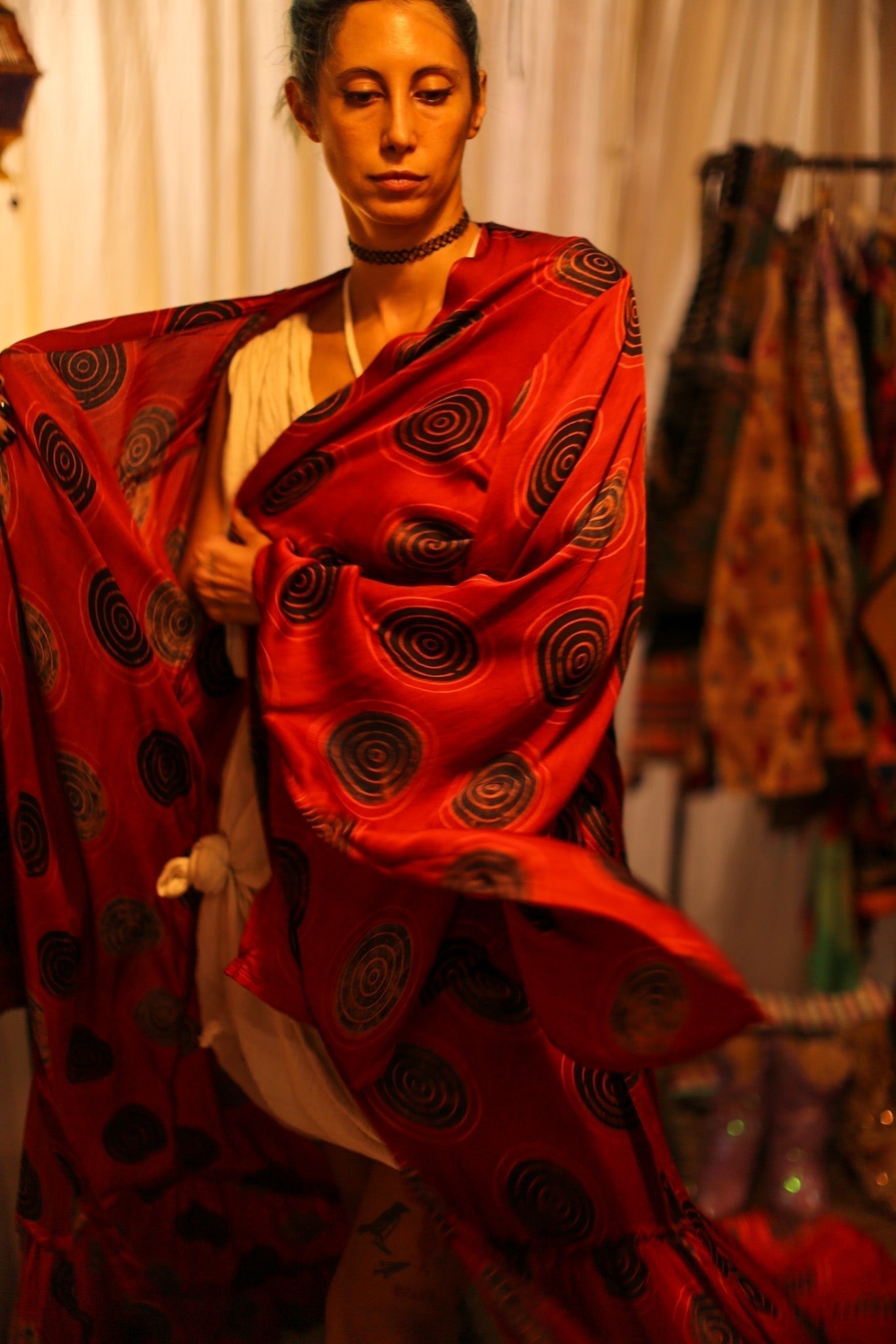XXL WING SILK KIMONO - MOMO STUDIO BERLIN - Berlin Concept Store - sustainable & ethical fashion