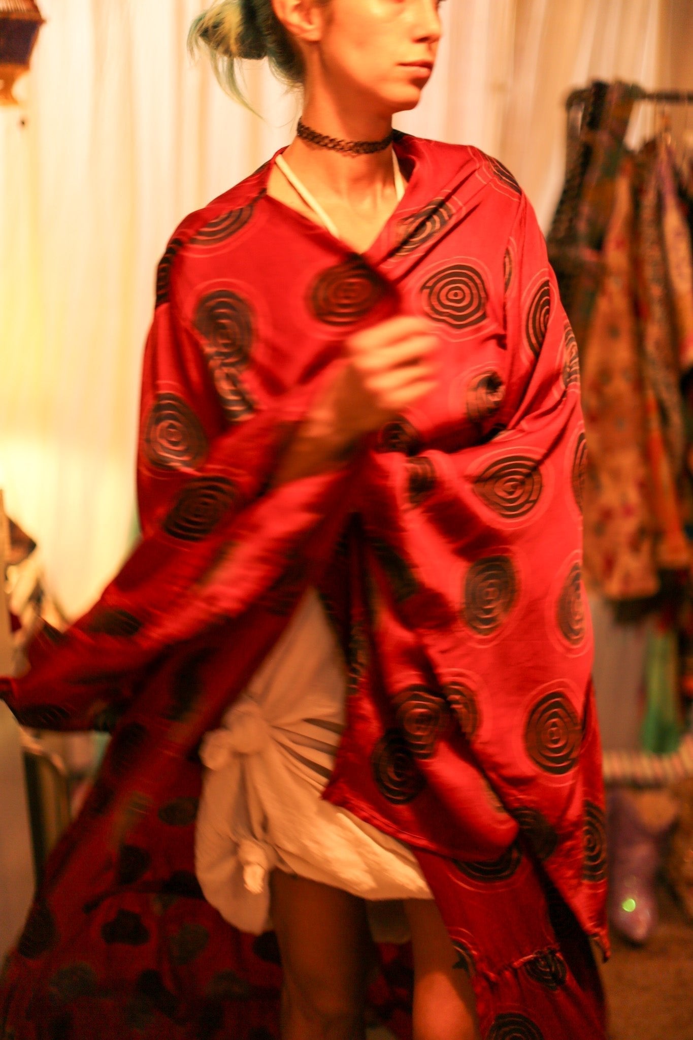 XXL WING SILK KIMONO - MOMO STUDIO BERLIN - Berlin Concept Store - sustainable & ethical fashion