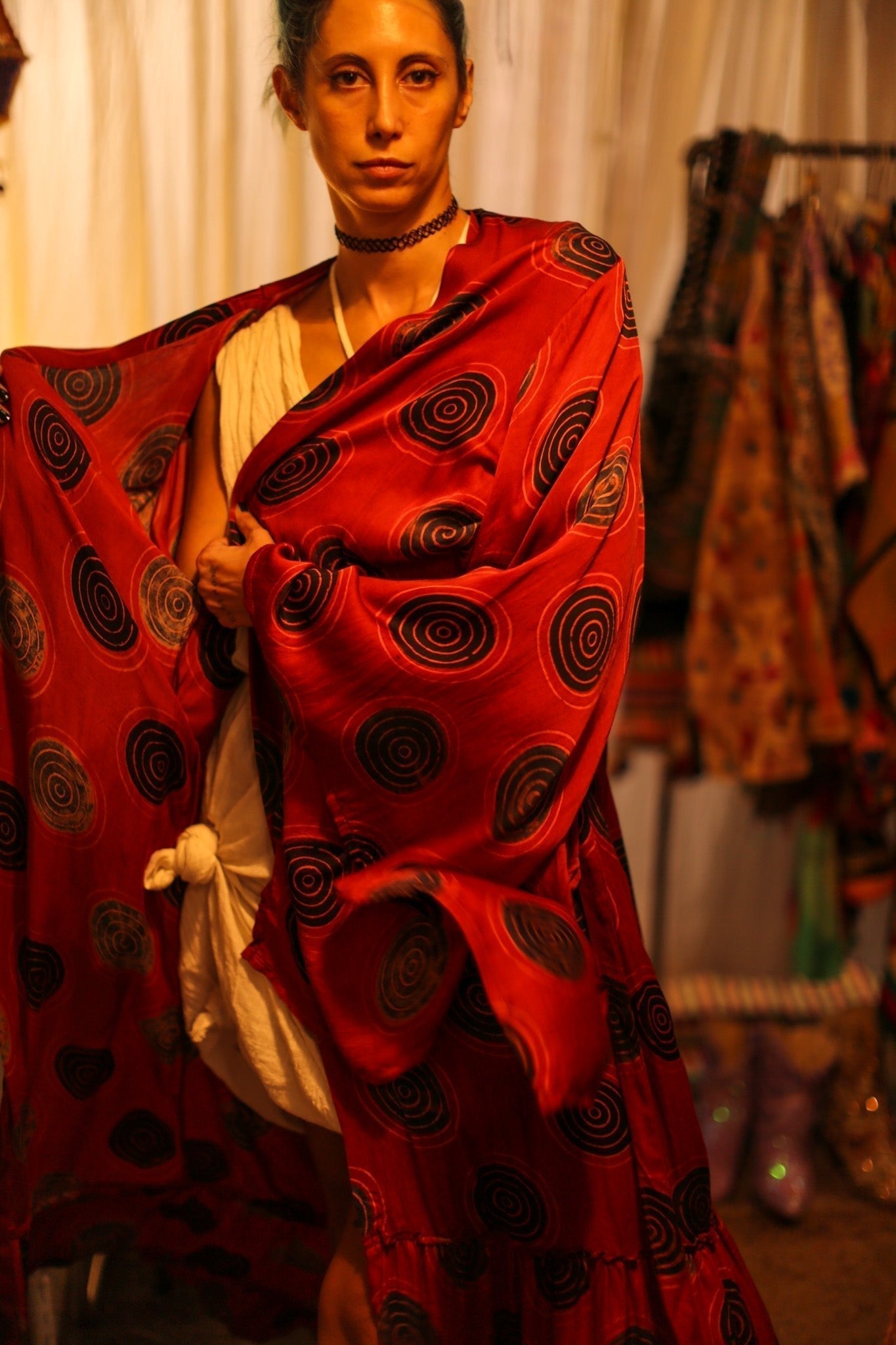 XXL WING SILK KIMONO - MOMO STUDIO BERLIN - Berlin Concept Store - sustainable & ethical fashion