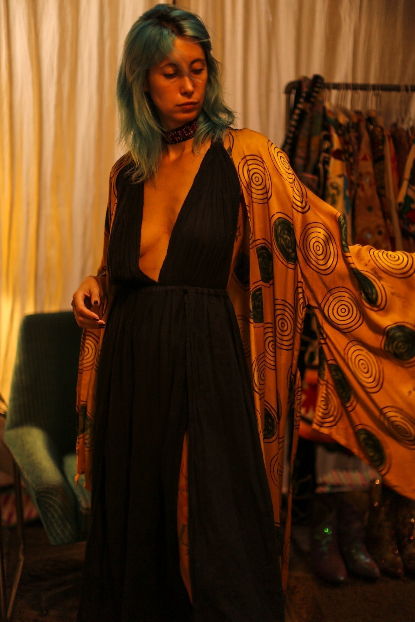 XXL WING SILK KIMONO OPHELIA - MOMO STUDIO BERLIN - Berlin Concept Store - sustainable & ethical fashion