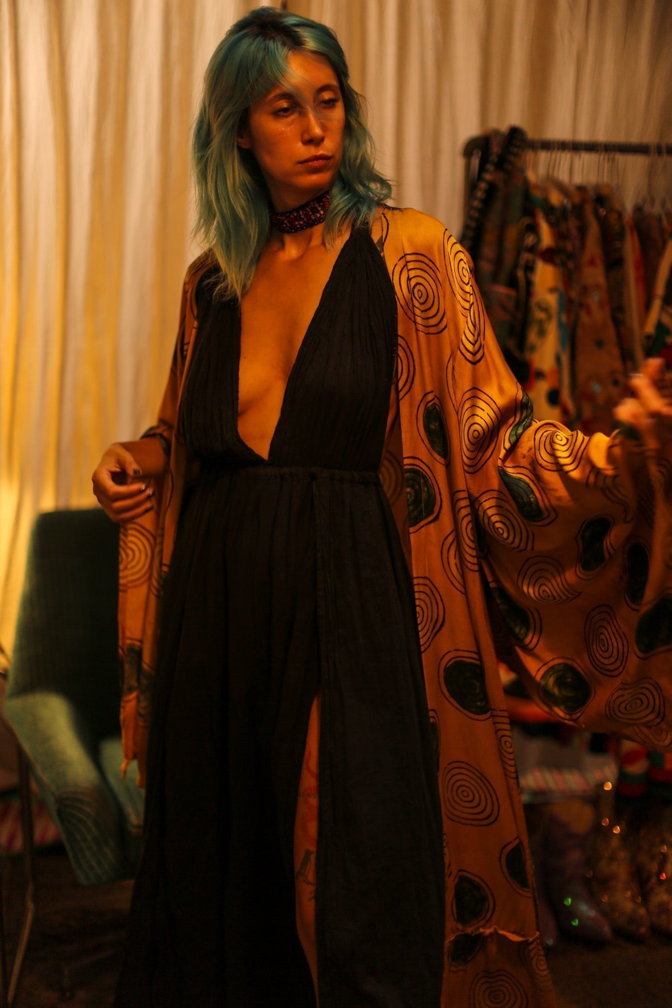 XXL WING SILK KIMONO OPHELIA - MOMO STUDIO BERLIN - Berlin Concept Store - sustainable & ethical fashion