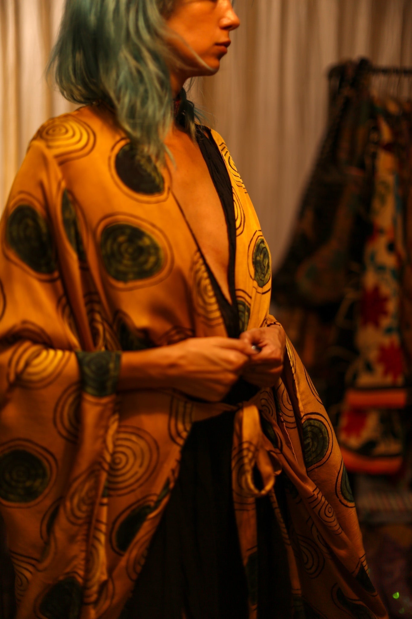 XXL WING SILK KIMONO OPHELIA - MOMO STUDIO BERLIN - Berlin Concept Store - sustainable & ethical fashion